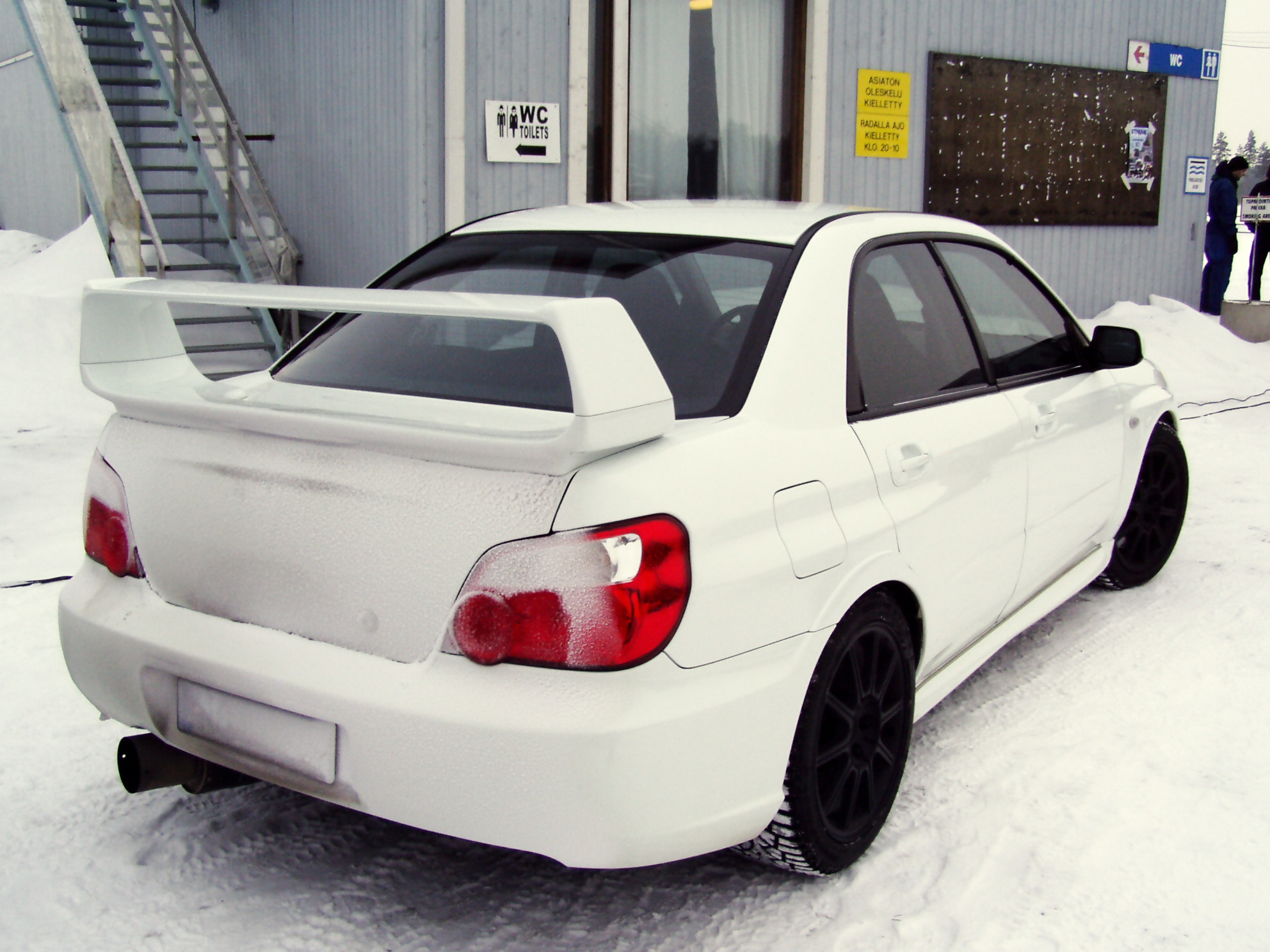 X-Treme on ice 18.2.2006, Subaru Impreza