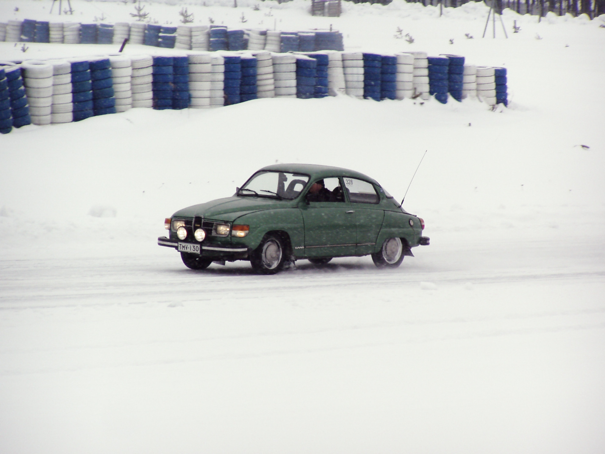 X-Treme on ice 18.2.2006, Saab 96