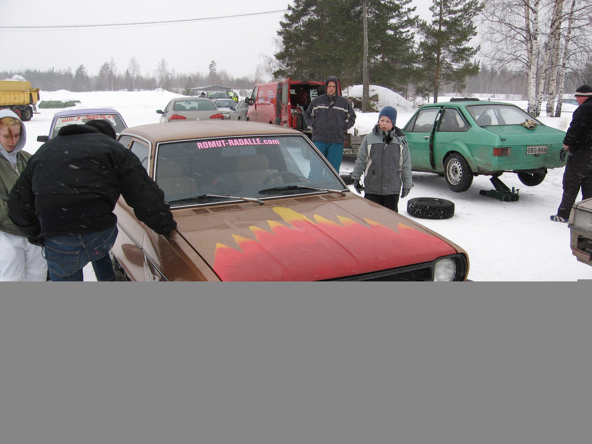X-treme On Ice 2 18.3.2006 HyvinkÃ¤Ã¤, Datsun ja liekit
