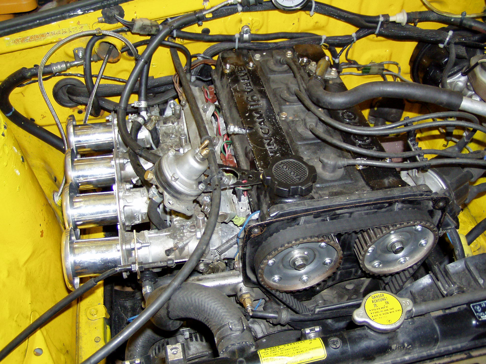 Starletin moottori 2004-2006, 21.5.2006, tuplakaasareista lÃ¤ppÃ¤rungot