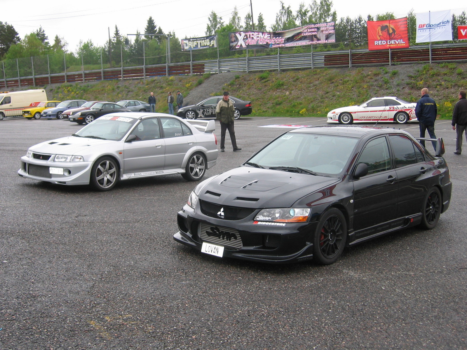 X-Treme ratapÃ¤ivÃ¤ 3.6.2006 Ahvenisto, LÃ¶van Mitsubishi Evo