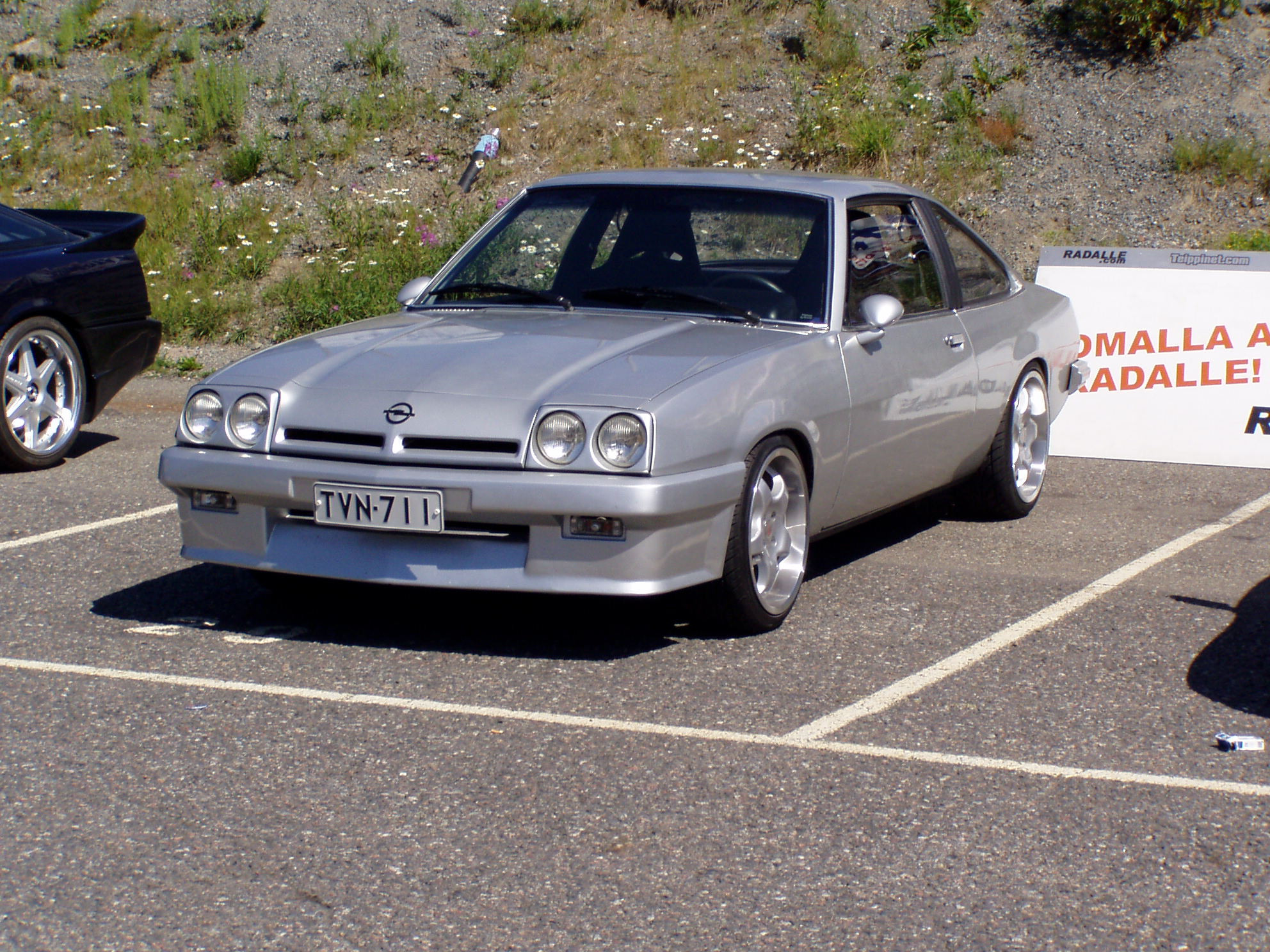 Radalle.com ratapÃ¤ivÃ¤ 1.7.2006 Ahvenisto, Opel Manta