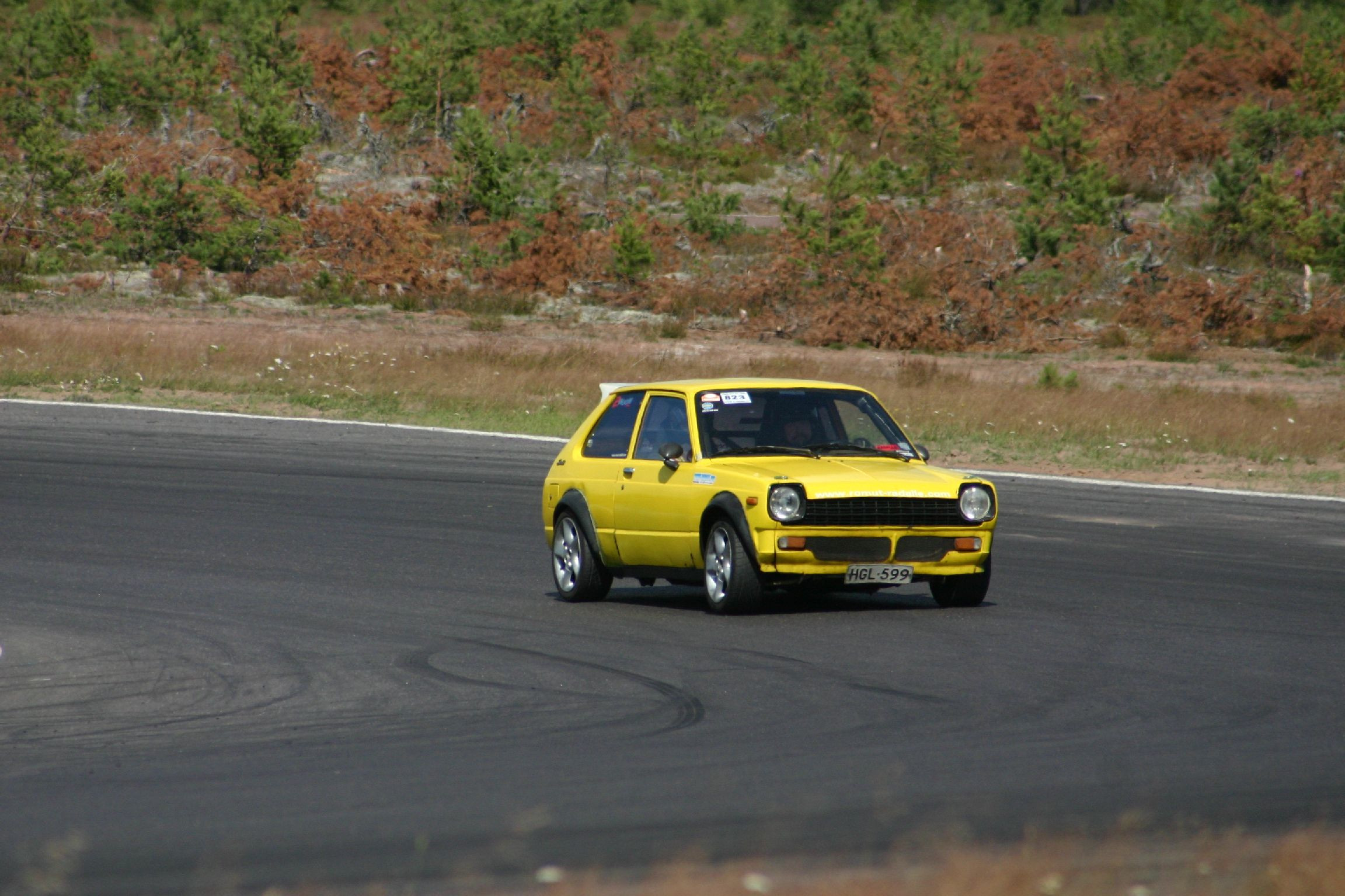 X-Treme ratapÃ¤ivÃ¤t 15.7.2006 Alastaro, Toyota Starlet KP60