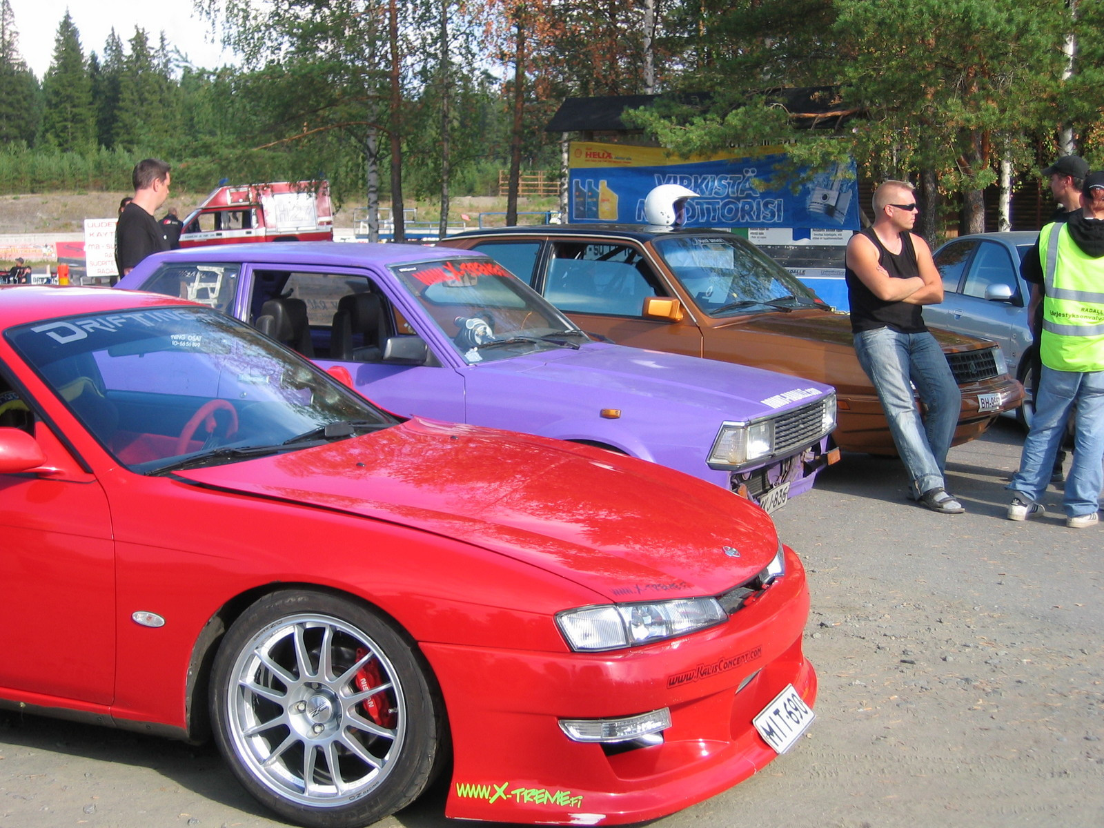 26.8.2006  radalle.com RatapÃ¤ivÃ¤, Motopark, Top kolme driftaajaa