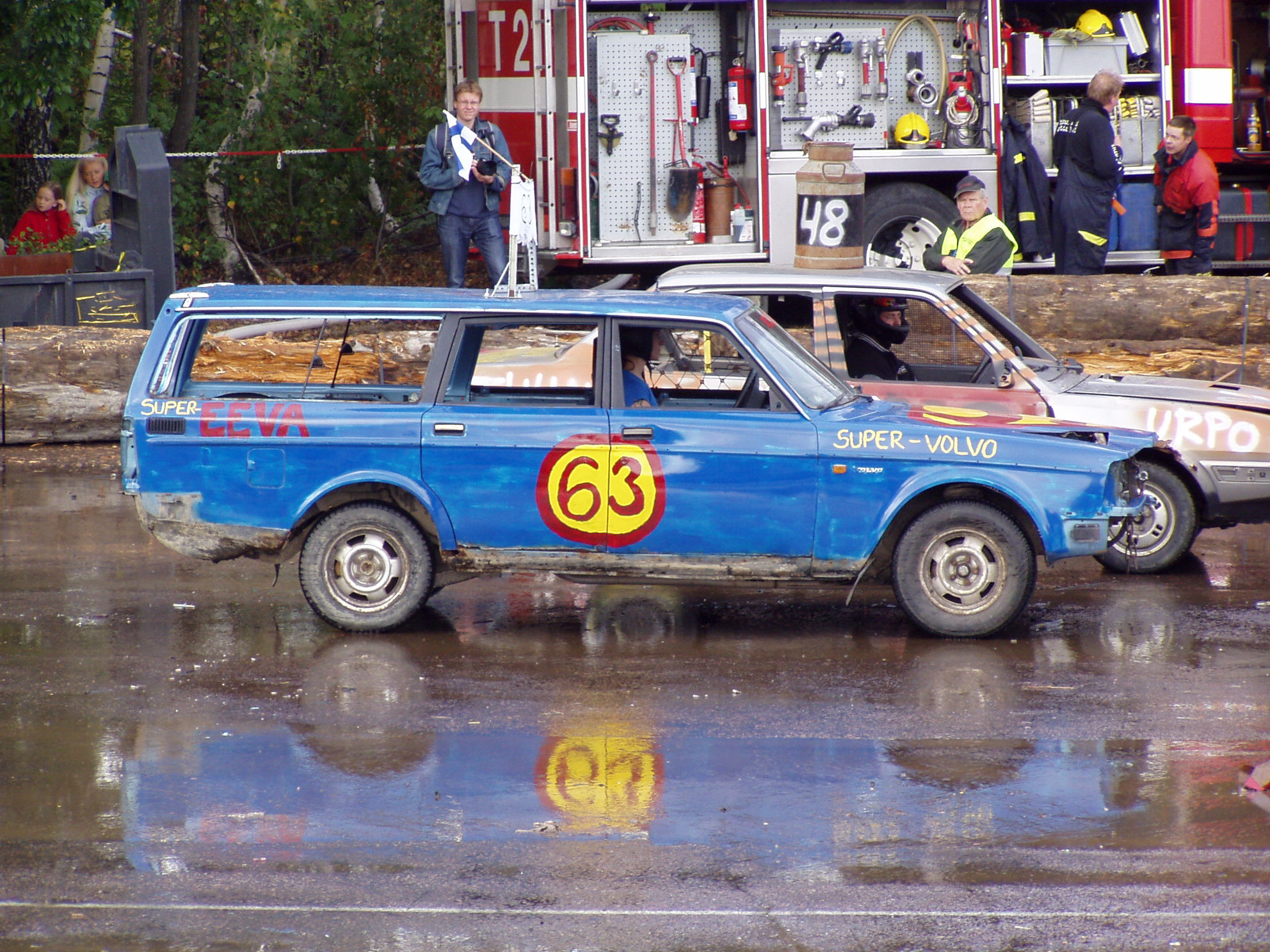 Romuralli 3.9.2006 Hakuninmaa, Super-Volvo & Urpo