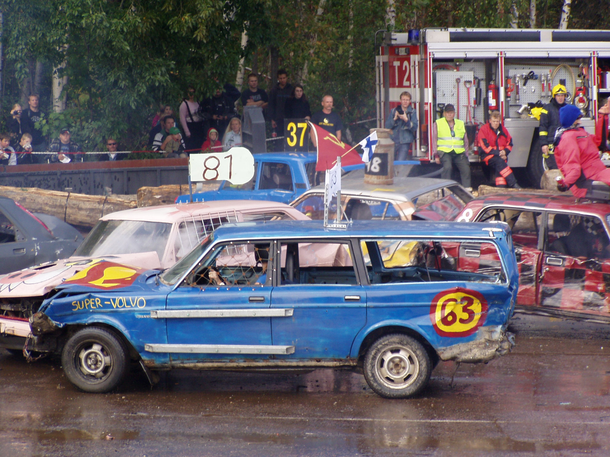 Romuralli 3.9.2006 Hakuninmaa, Super-volvo