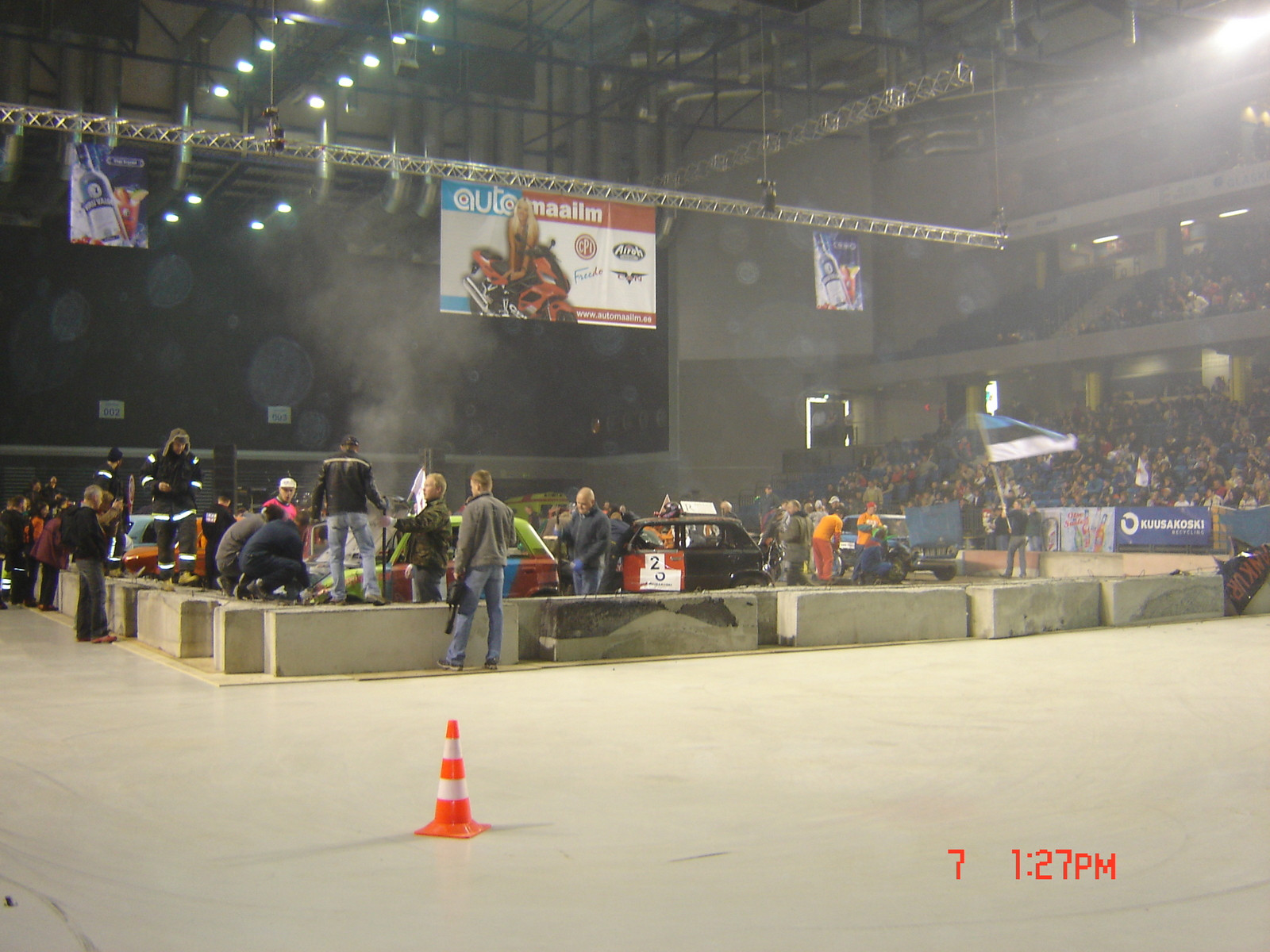 Romurallin maaottelu Suomi-Viro 7.4.2007 Sakuhalli