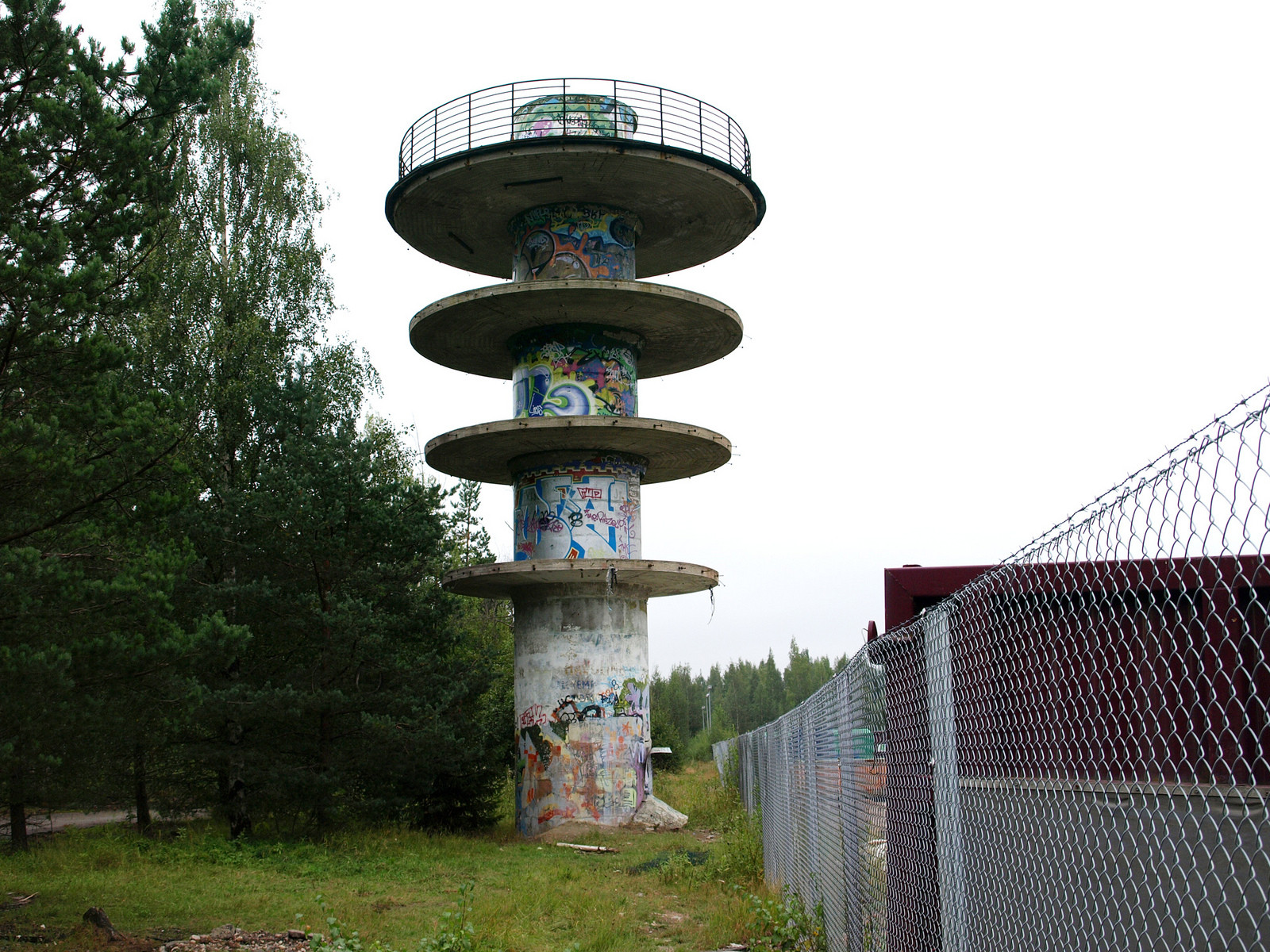 Keimolan Moottoristadion (Keimolan moottorirata), Keimola, Keimolan valvontatorni