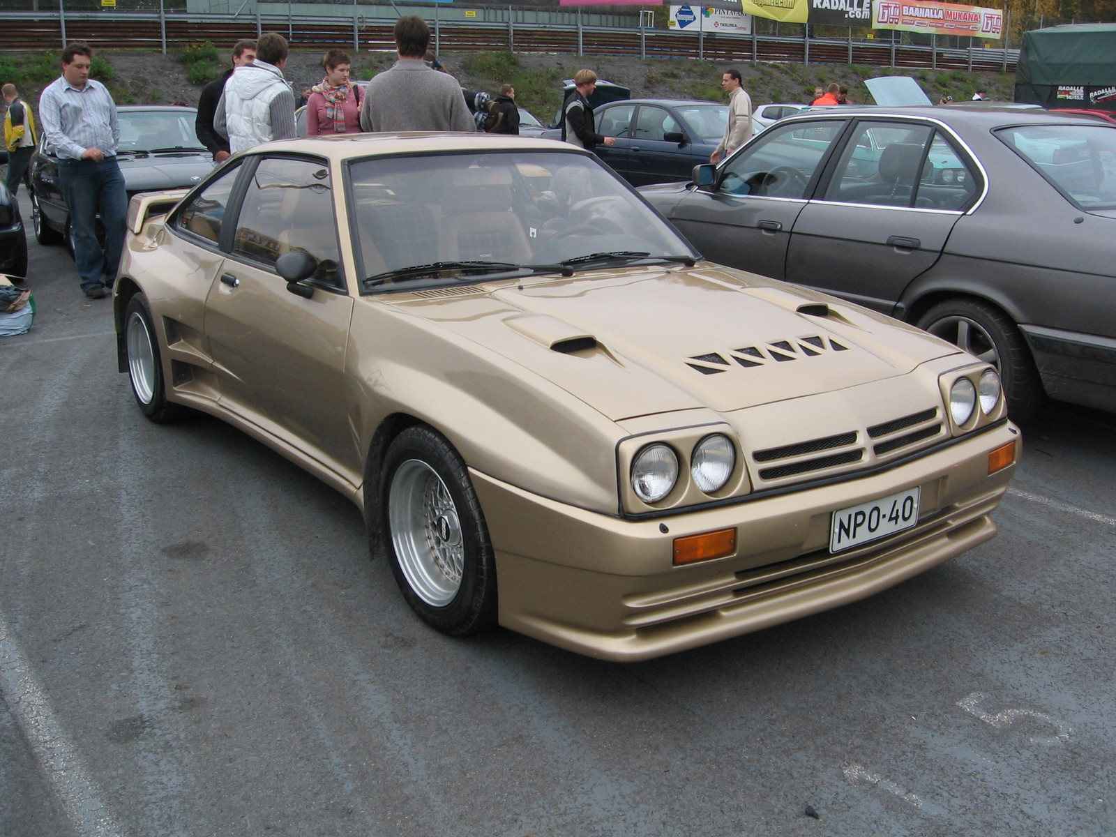 Radalle.com Ahvenisto 29.09.2007, Opel Manta