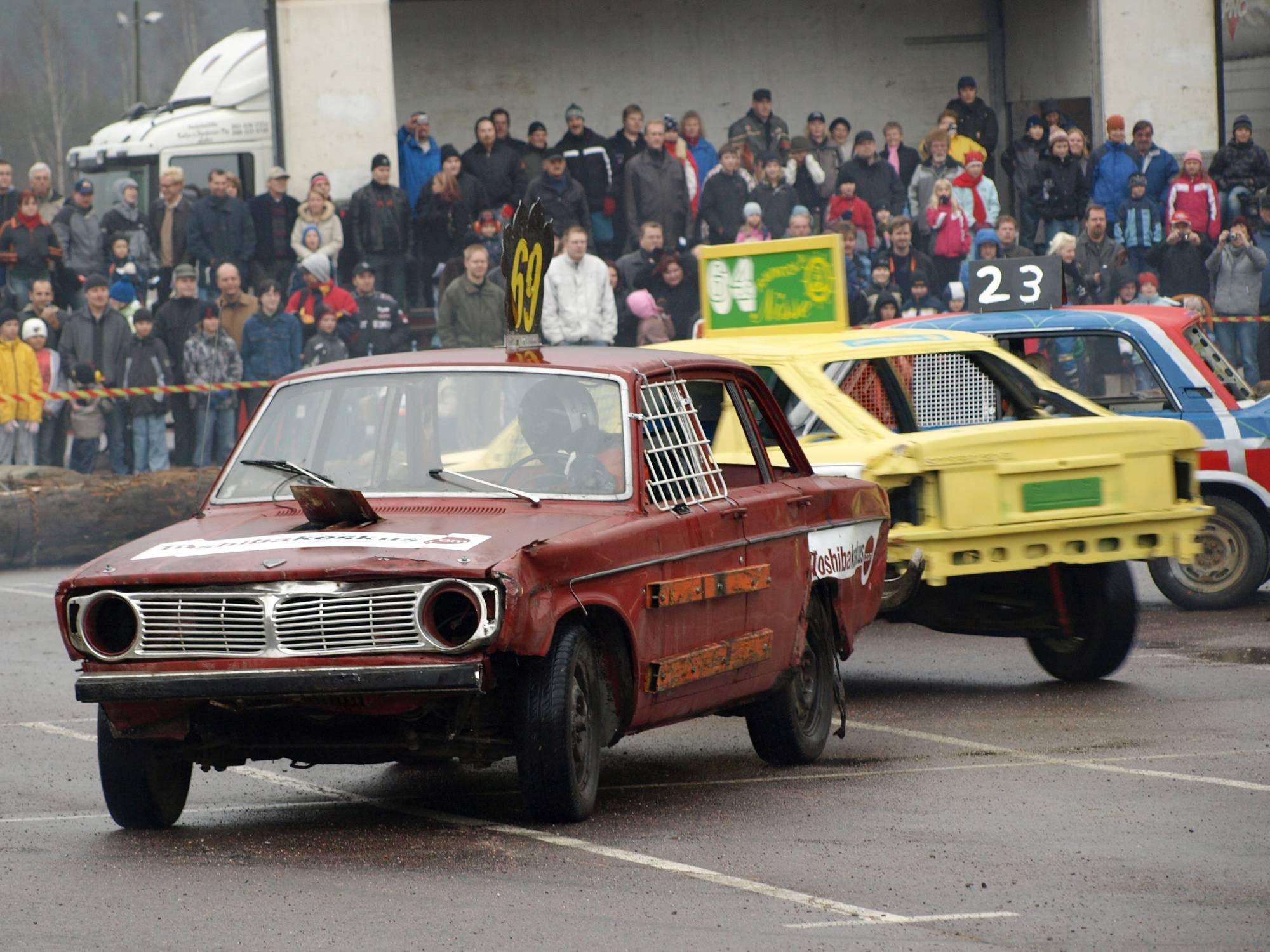 Romuralli 28.10.2007 Lahti, Volvo 144