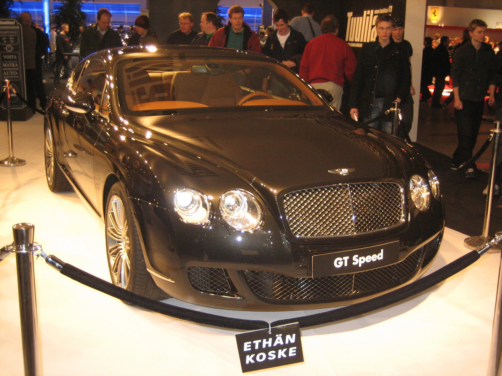 Helsinki motor show 2007, Bentley Continental GT Speed