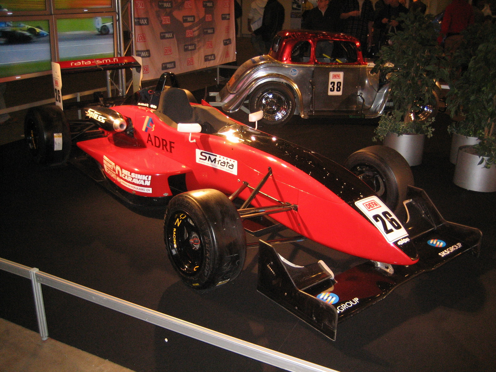 Helsinki motor show 2007, Punainen SM-rata formula