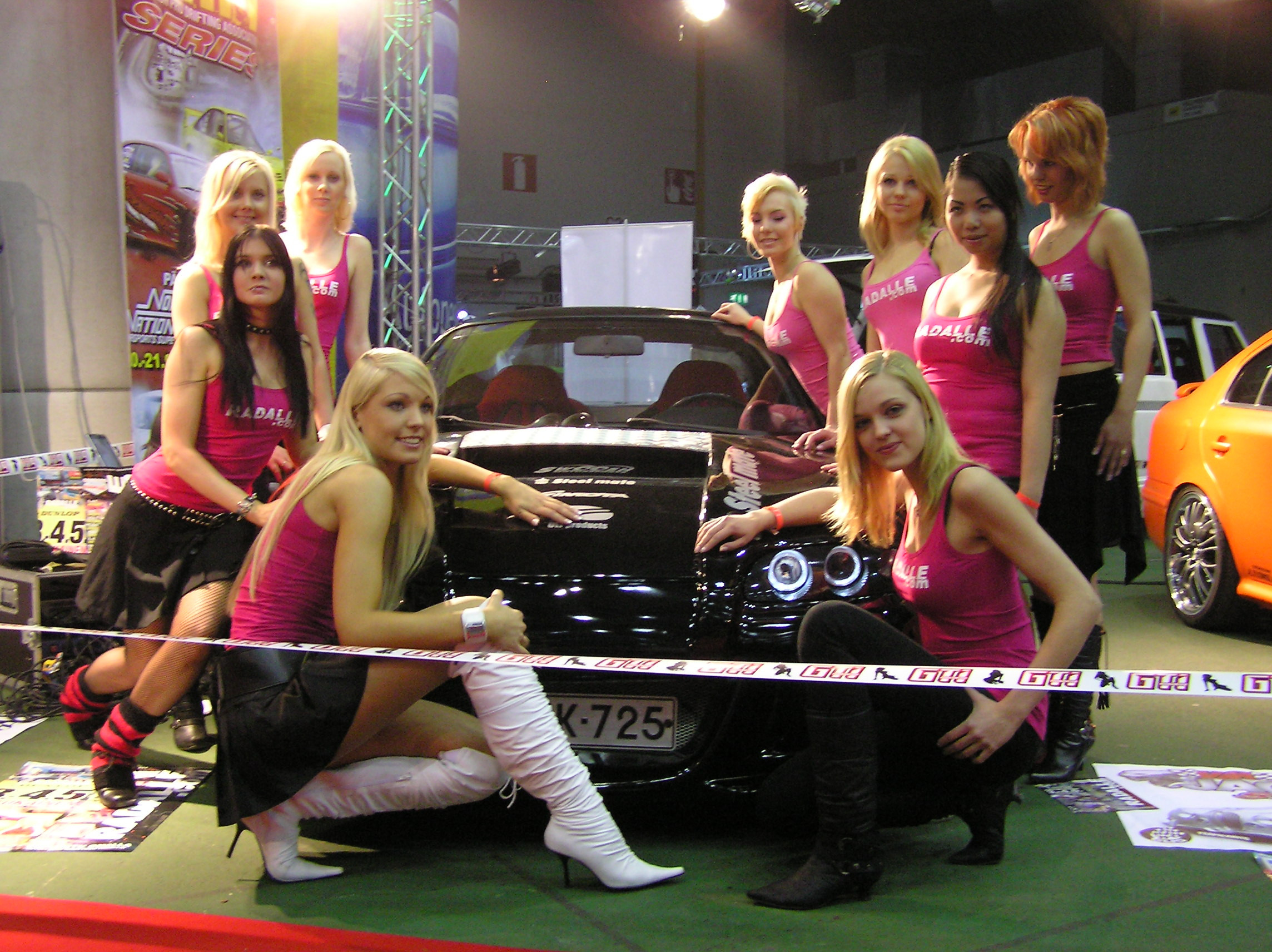 Hot Rod & Rock Show 2008 Tampere, radalle.com babes