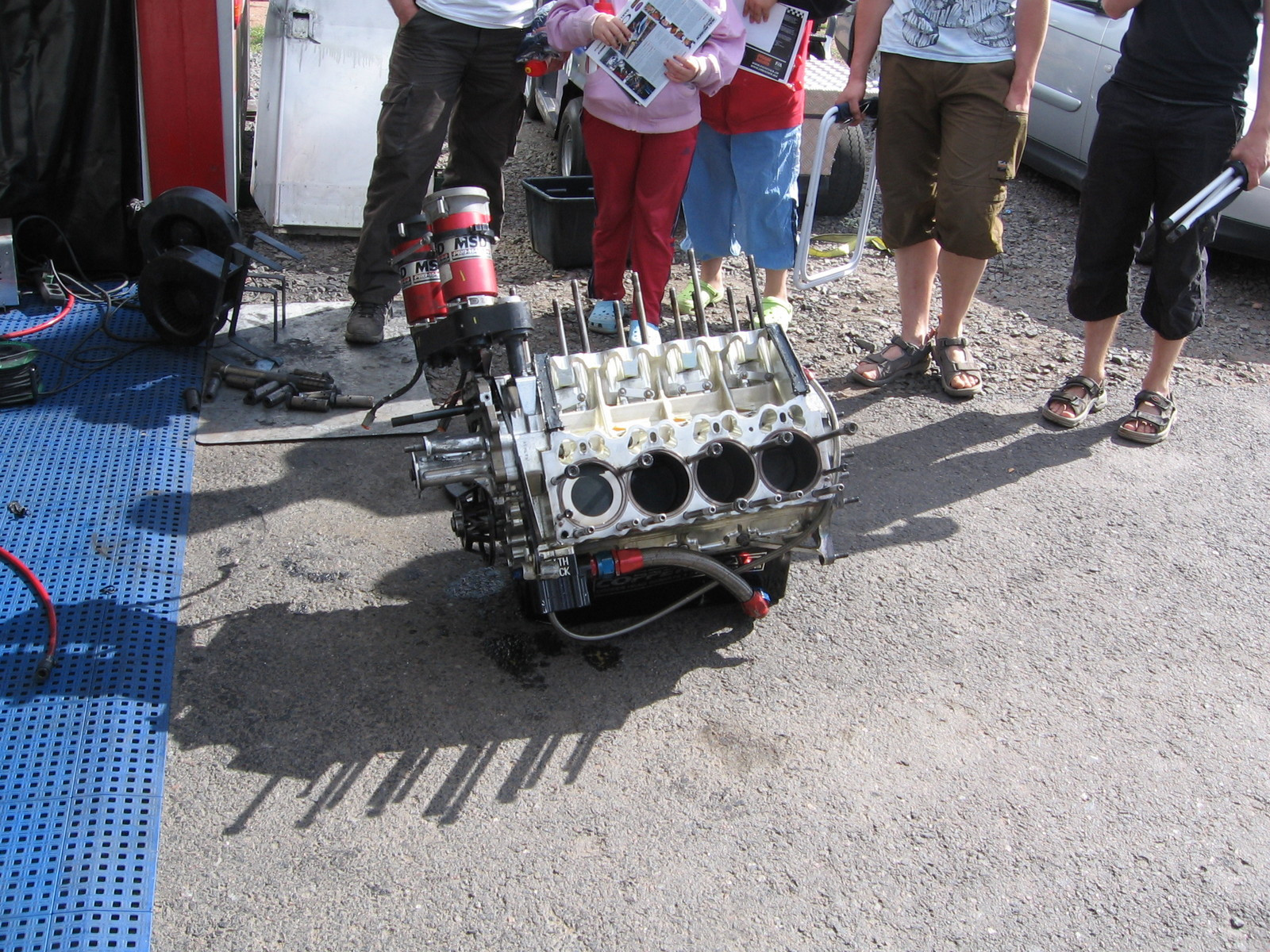 FHRA NITRO  Nationals  2008, Dragsterin moottori