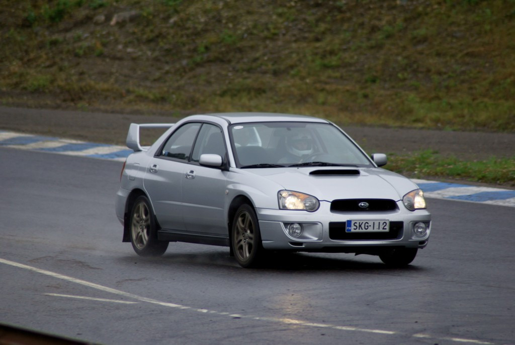 Radalle.com Ahvenisto 9.8.2008, Subaru Impreza, Hopeinen