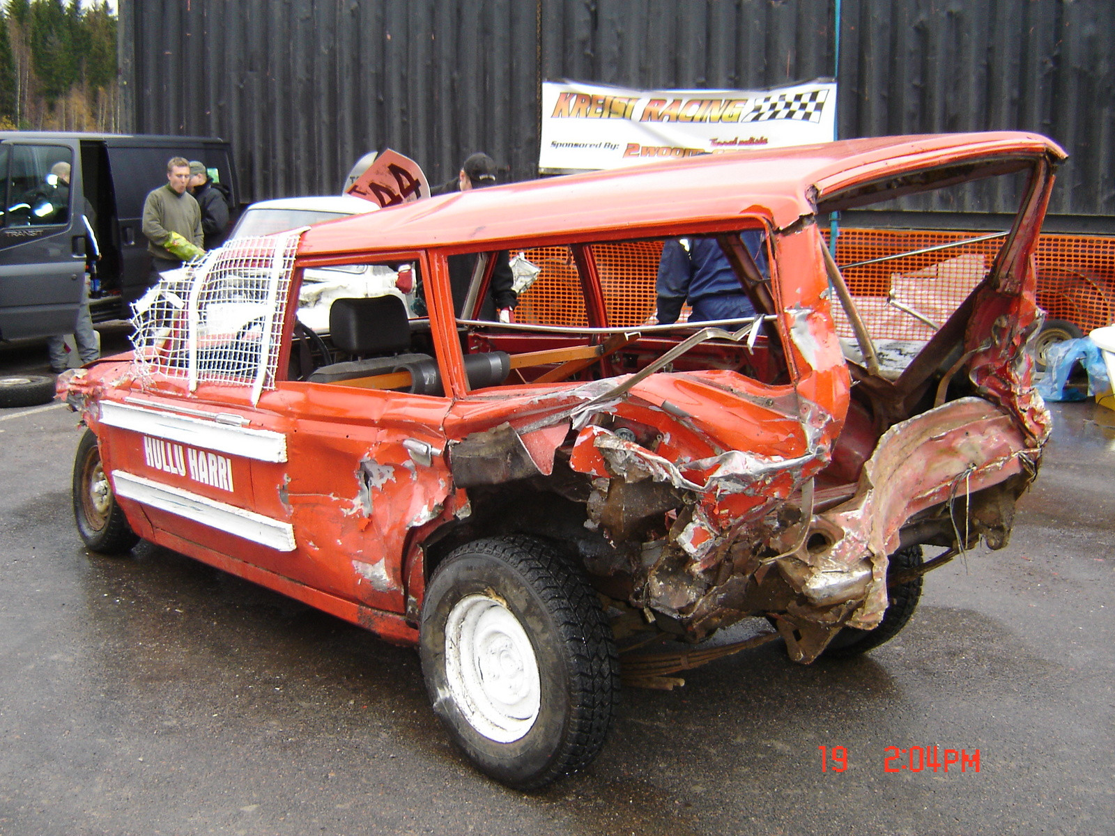 Romuralli 19.10.2008 Lahti, Toyota Crown kasassa