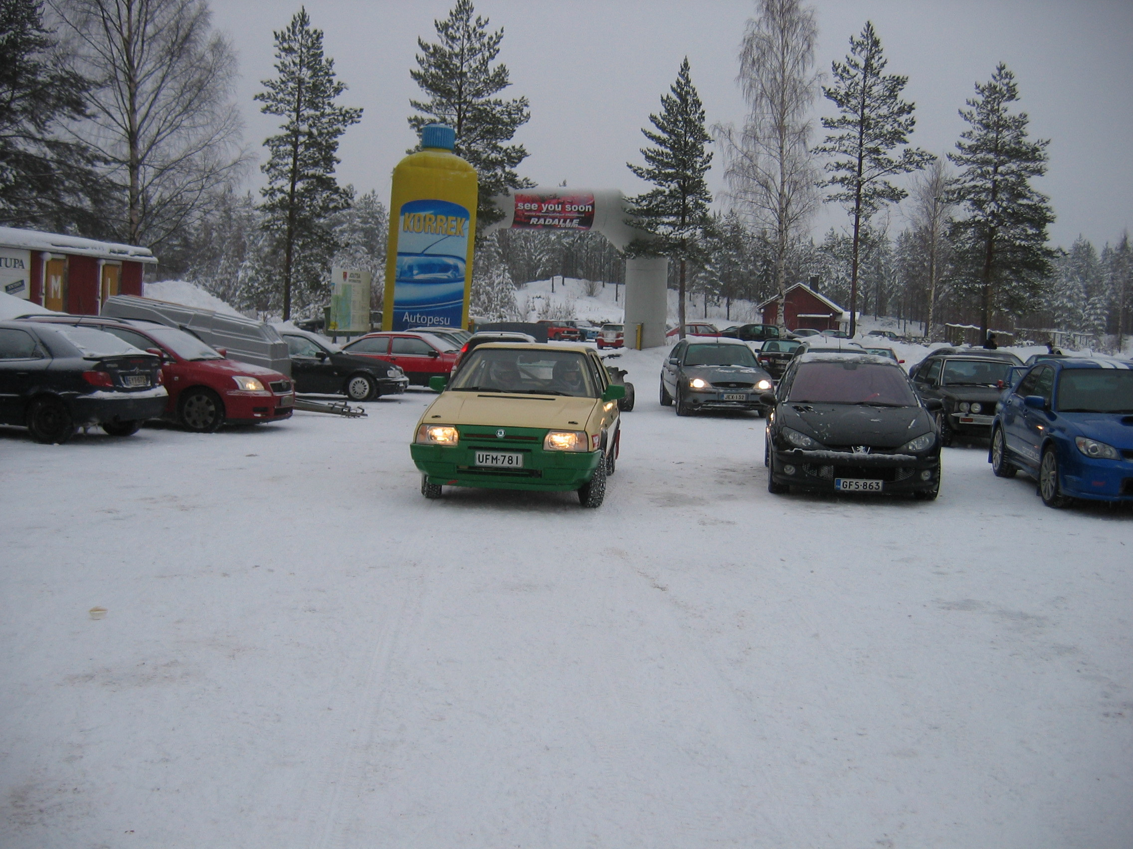 Lasol jÃ¤Ã¤ratapÃ¤ivÃ¤ joutsa 7.2.2009, Skoda