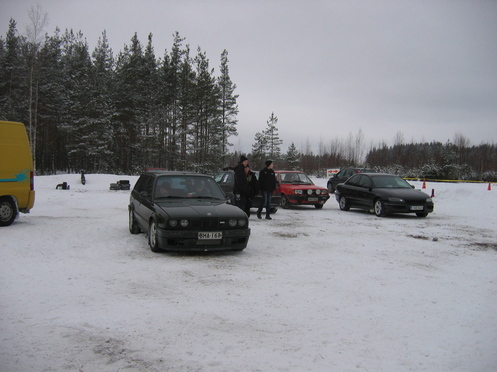 Radalle.com JÃ¤Ã¤ratapÃ¤ivÃ¤t imatra, Musta BMW