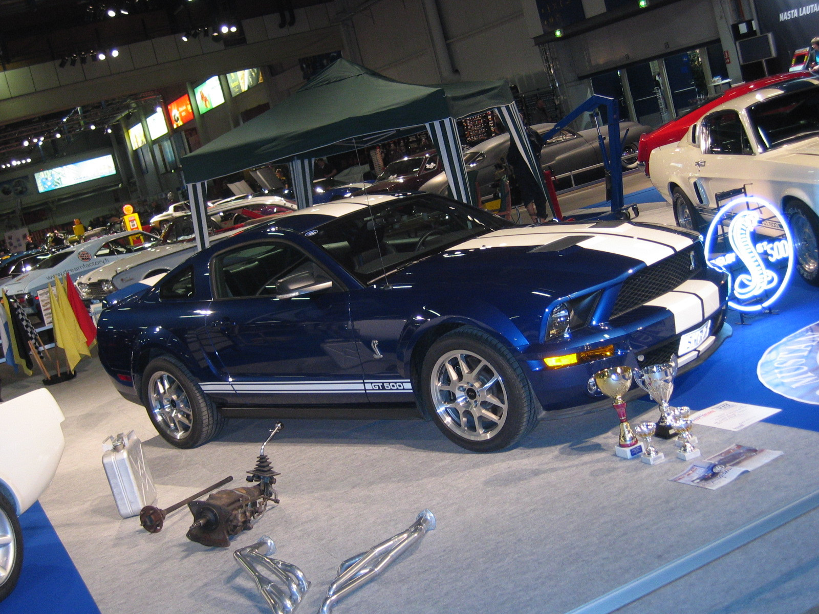 ACS 10.04.2009, American Car Show, Sininen Ford Mustang GT500