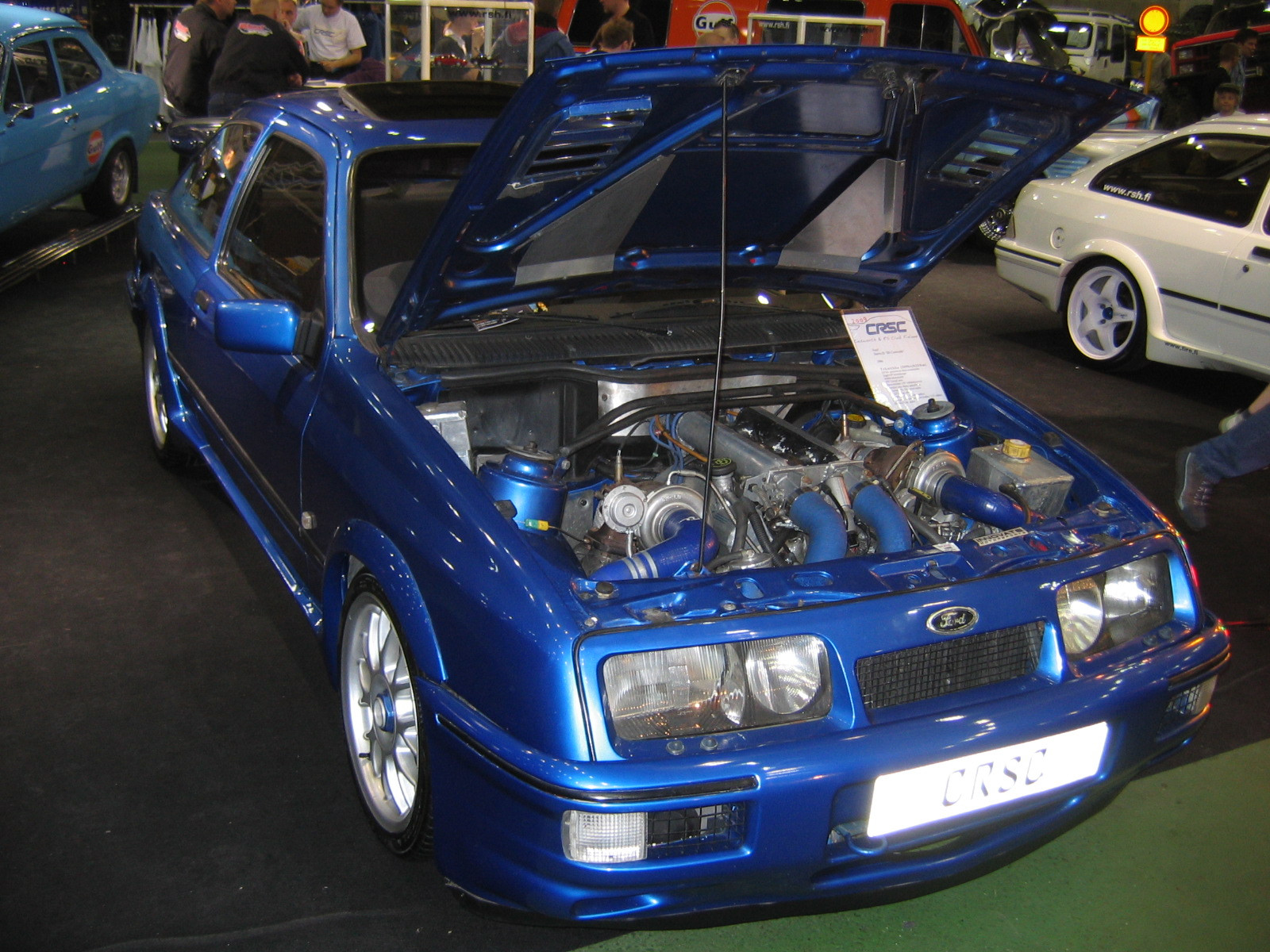 Hot Rod & Rock Show 2009, Sininen Ford Sierra tupla-turbo