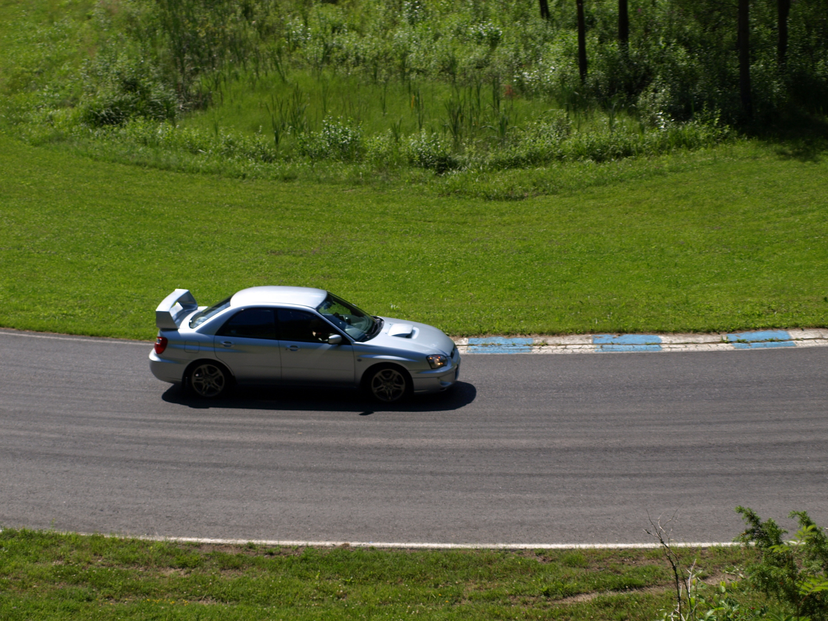 Fintoys Ahvenisto 18.7.2009, Subaru Impreza hopeinen