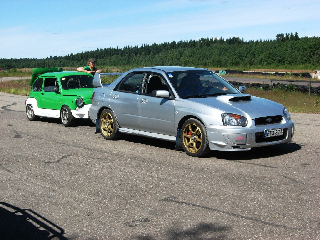 Radalle.com Motopark 18-19.7.2009, Hopea Subaru Impreza STi