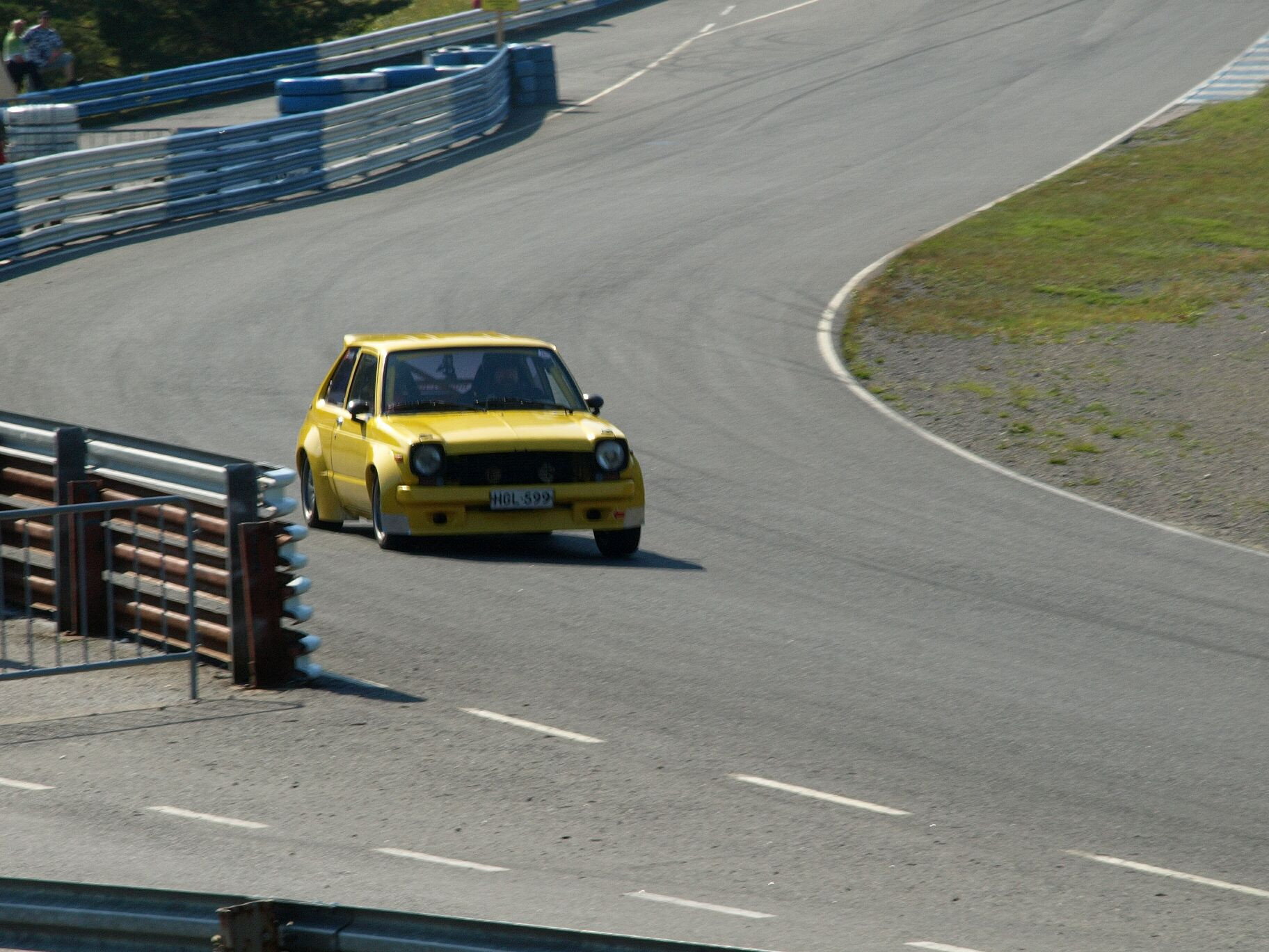 Radalle.com Ahvenisto 8.8.2009, Toyota Starlet