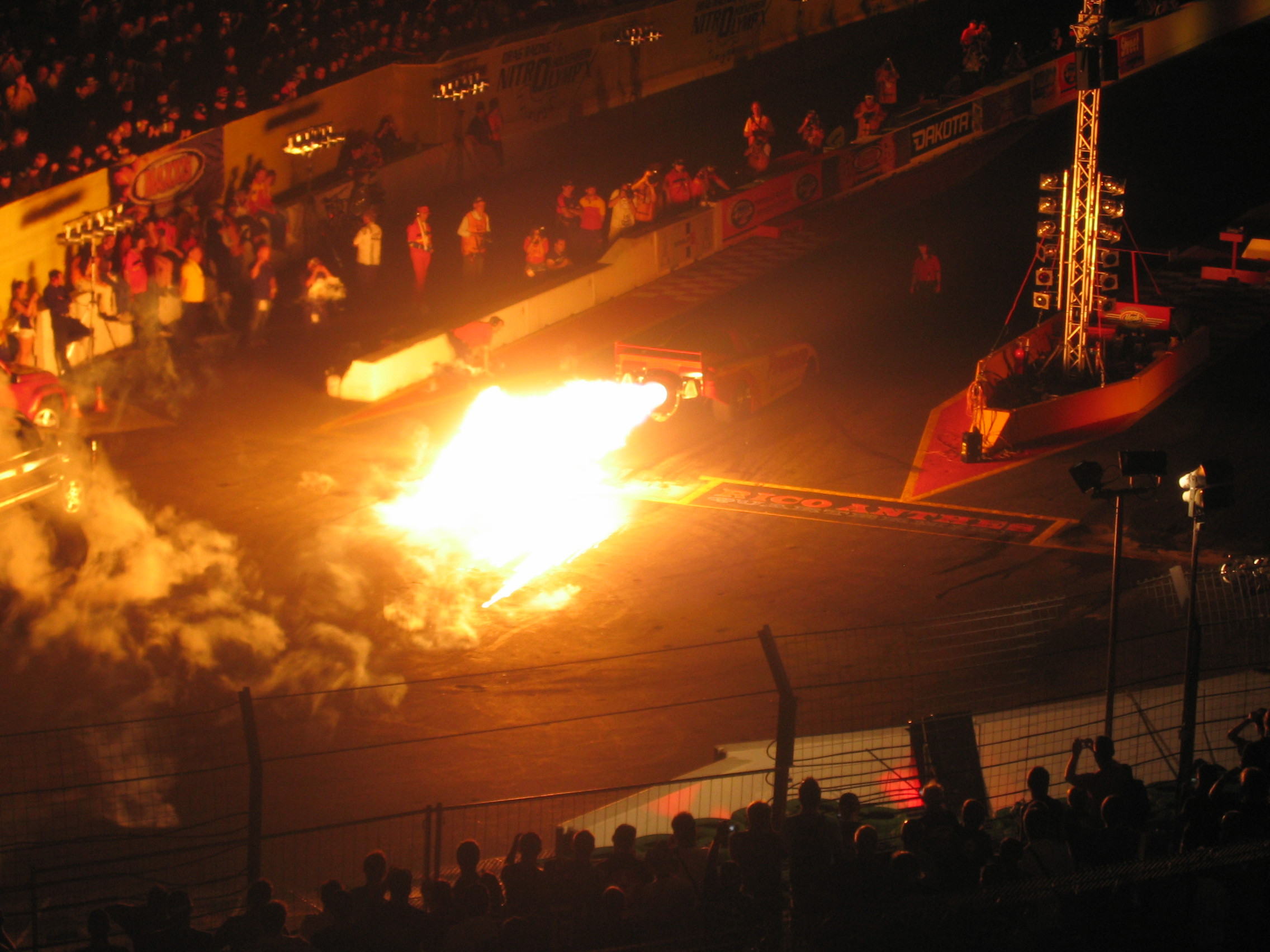 Drag Racing Nitrolympx Hockenheim 13-16.08.2009, Liekit