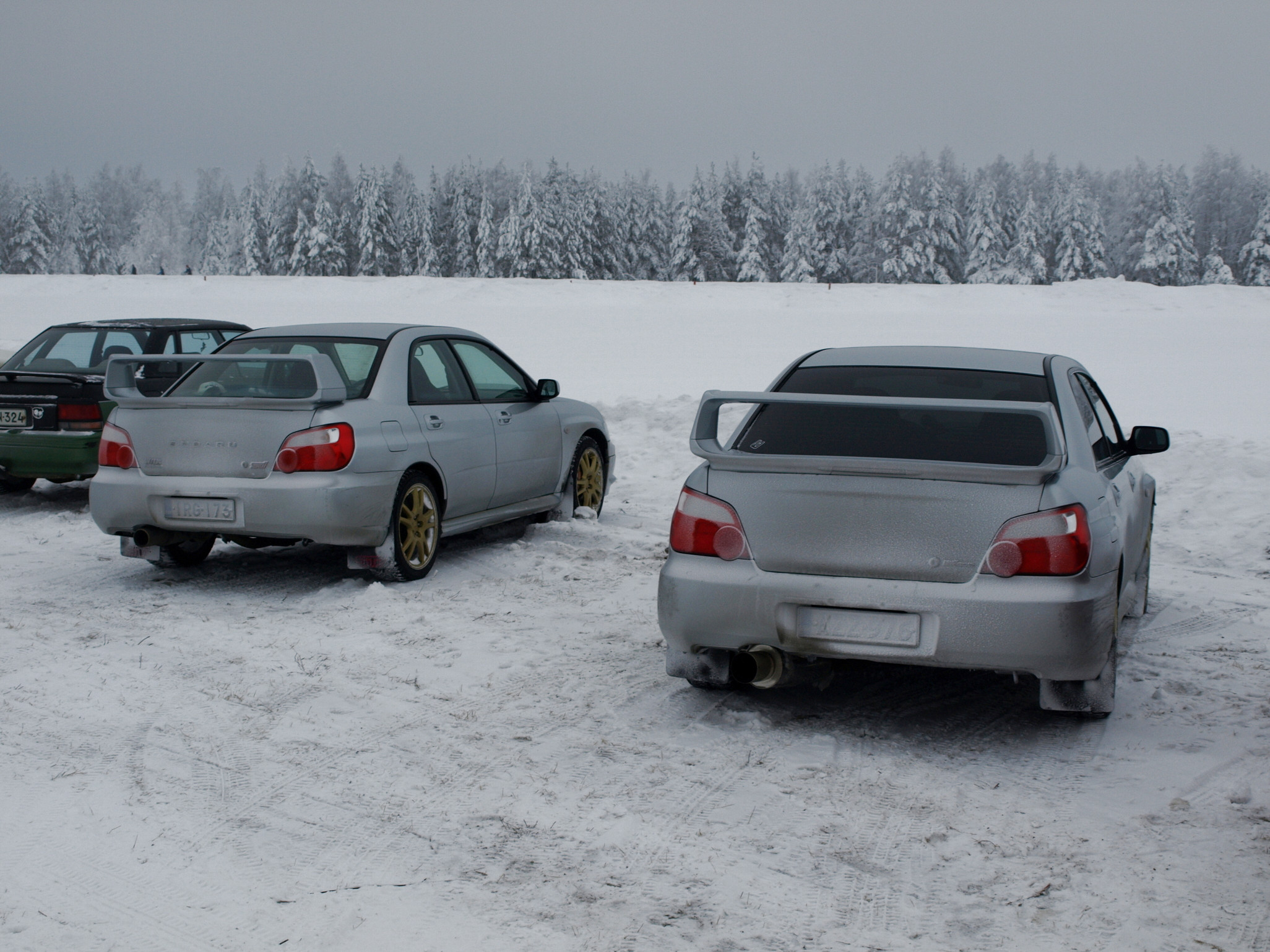 Subaru club Finland jÃ¤Ã¤rata 17.1.2010 HyvinkÃ¤Ã¤