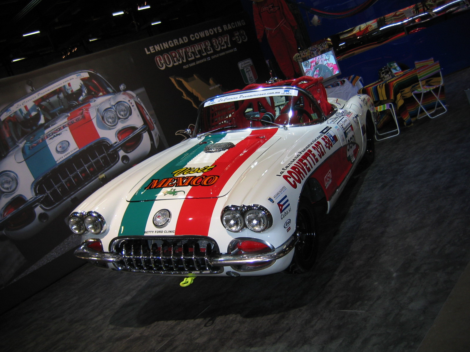 ACS 2010, American Car Show 2010, Leningrad Cowboys Racing Corvette 327 -58