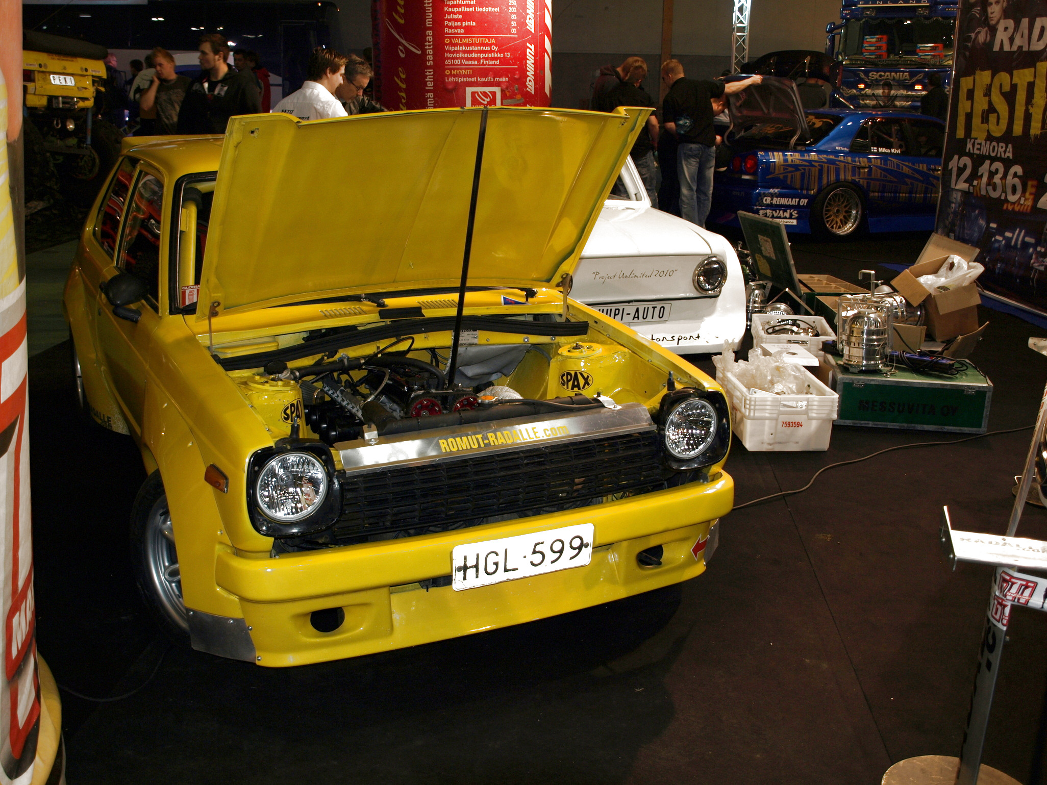 Hot Rod & Rock Show 2010, KP60 Toyota Starlet 4AGE