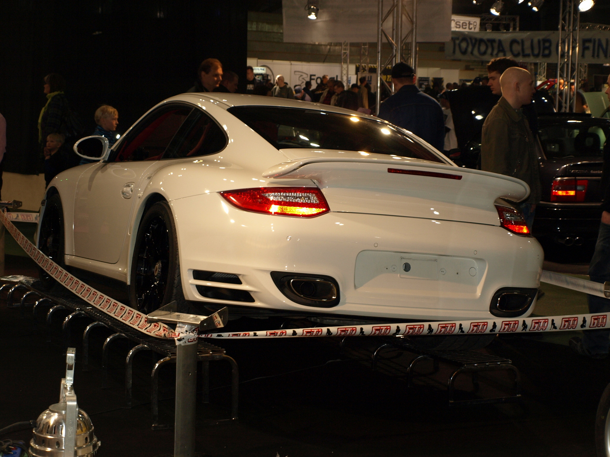 Hot Rod & Rock Show 2010, Valkoinen Porsche