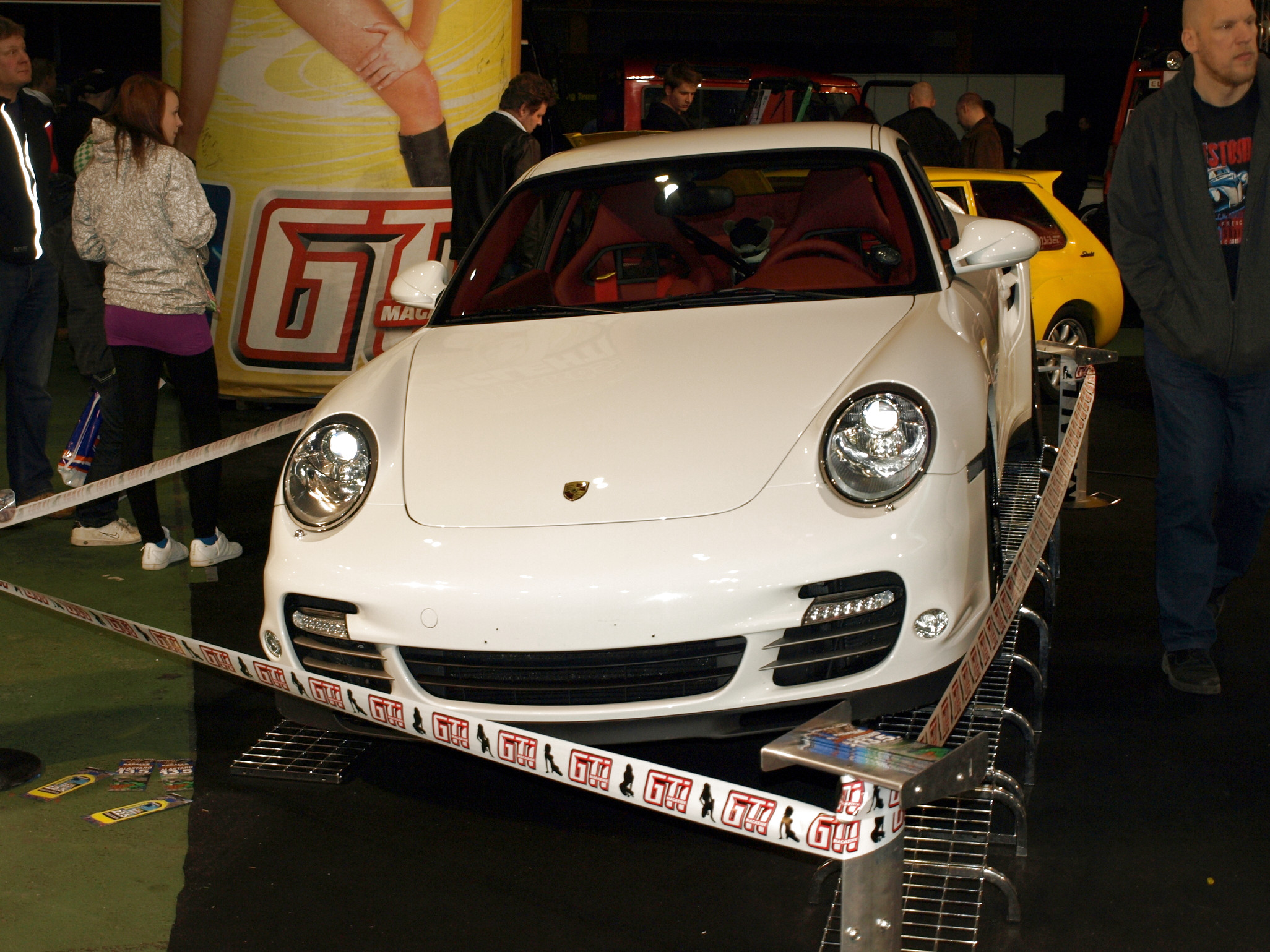 Hot Rod & Rock Show 2010, Valkoinen Porsche