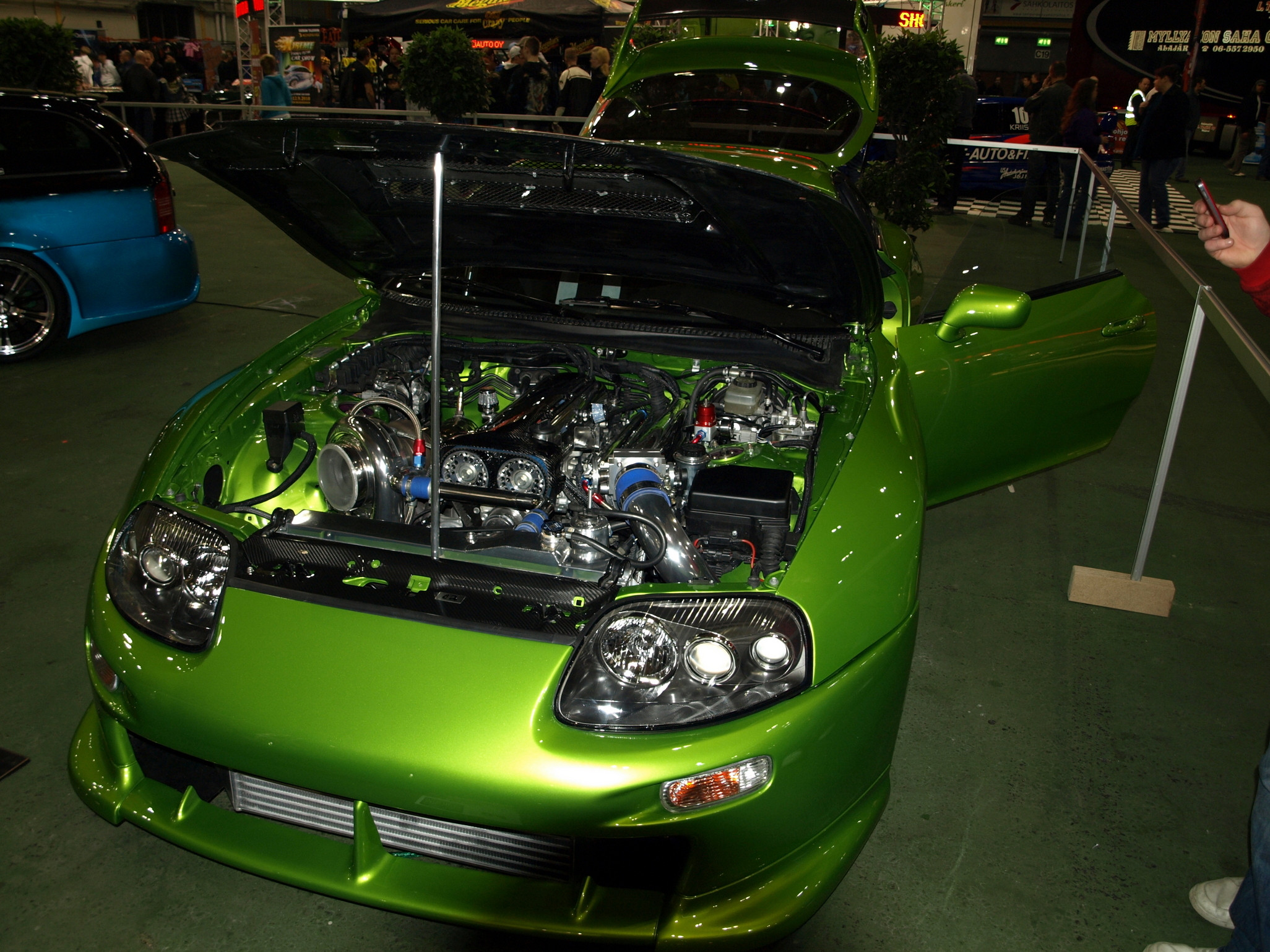 Hot Rod & Rock Show 2010, VihreÃ¤ Toyota Supra