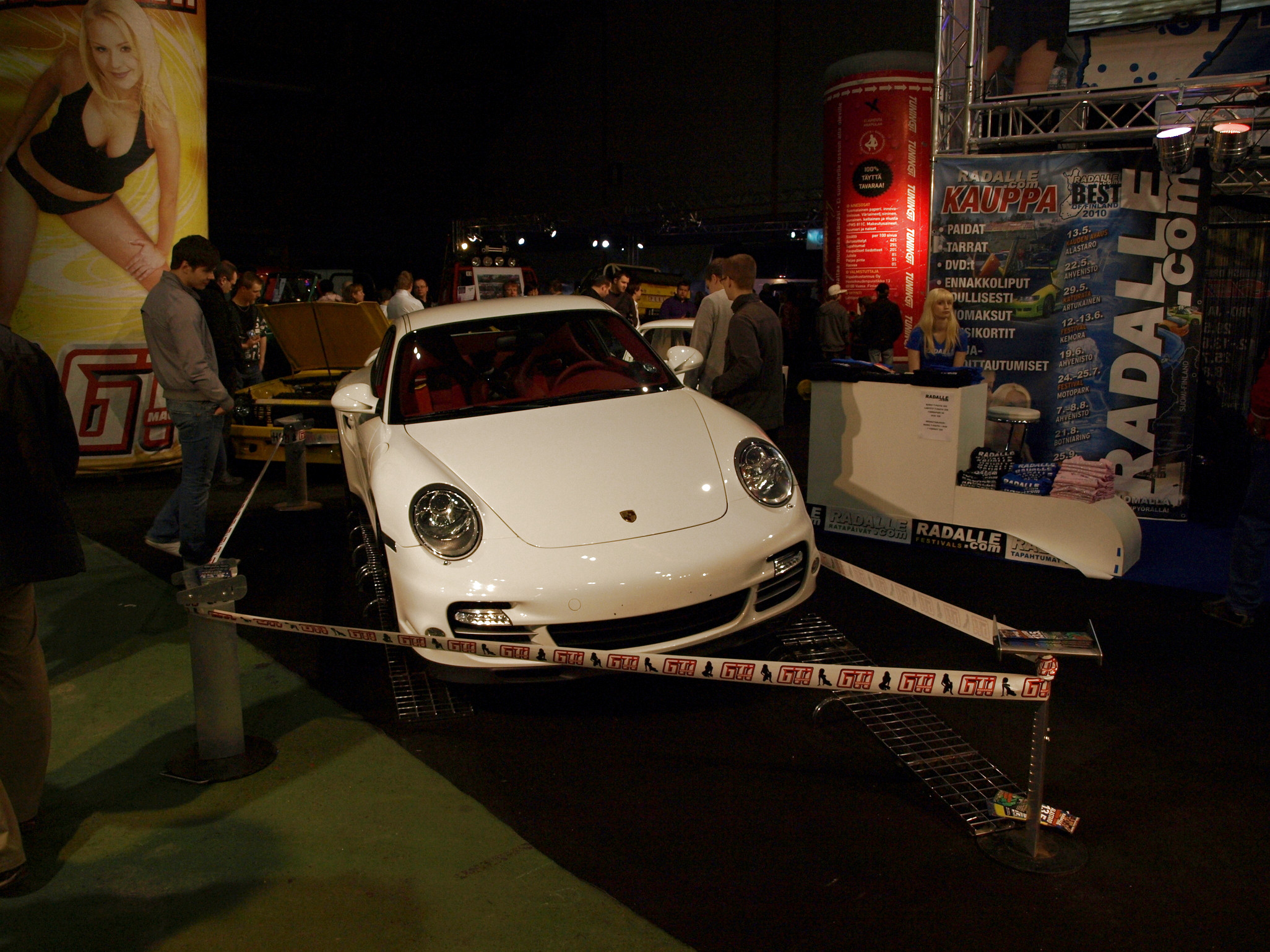 Hot Rod & Rock Show 2010, Valkoinen Porsche