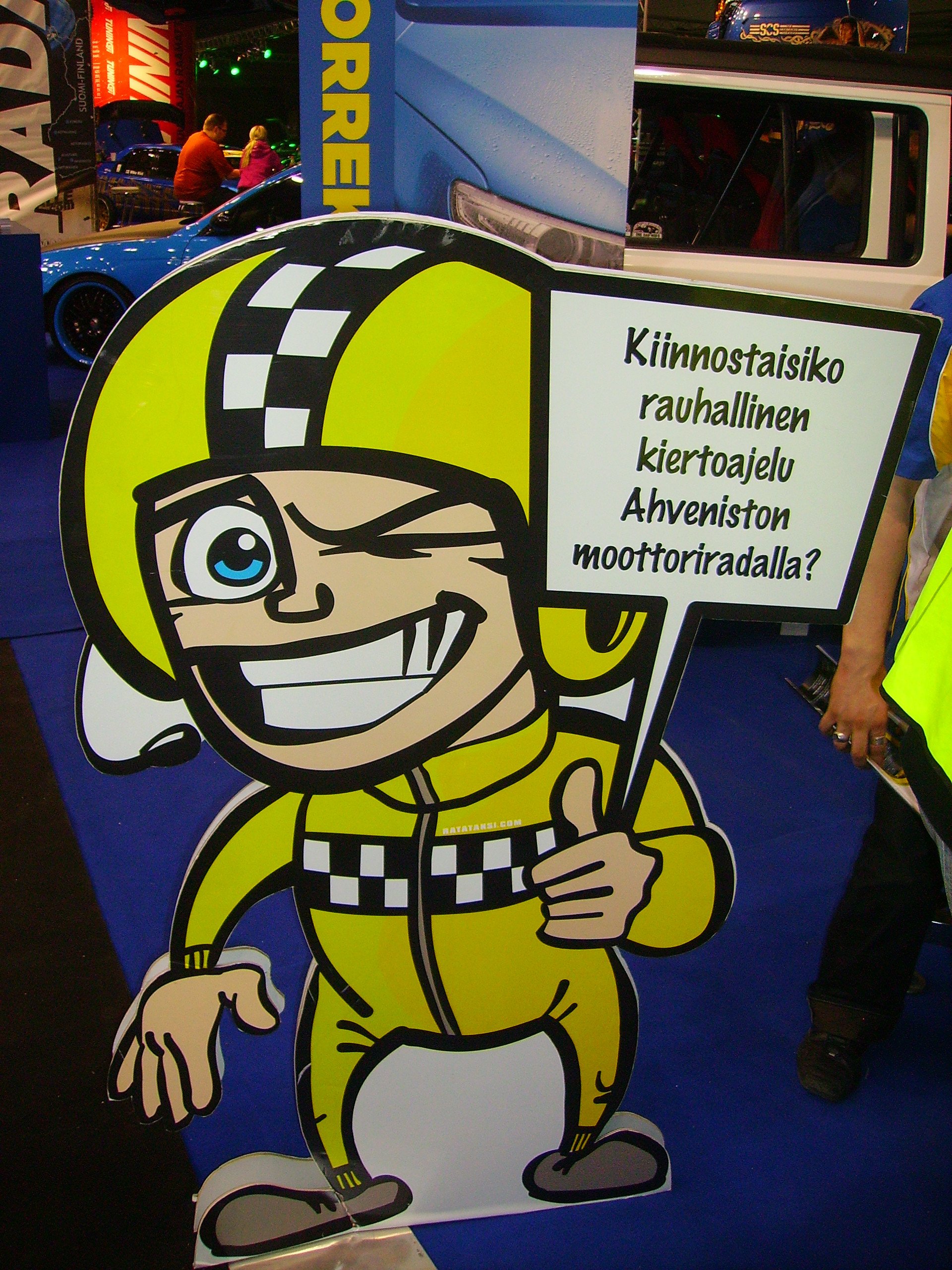 Hot Rod & Rock Show 2010, Kiinnostaisiko rauhallinen kiertoajelu Ahveniston moottoriradalla?