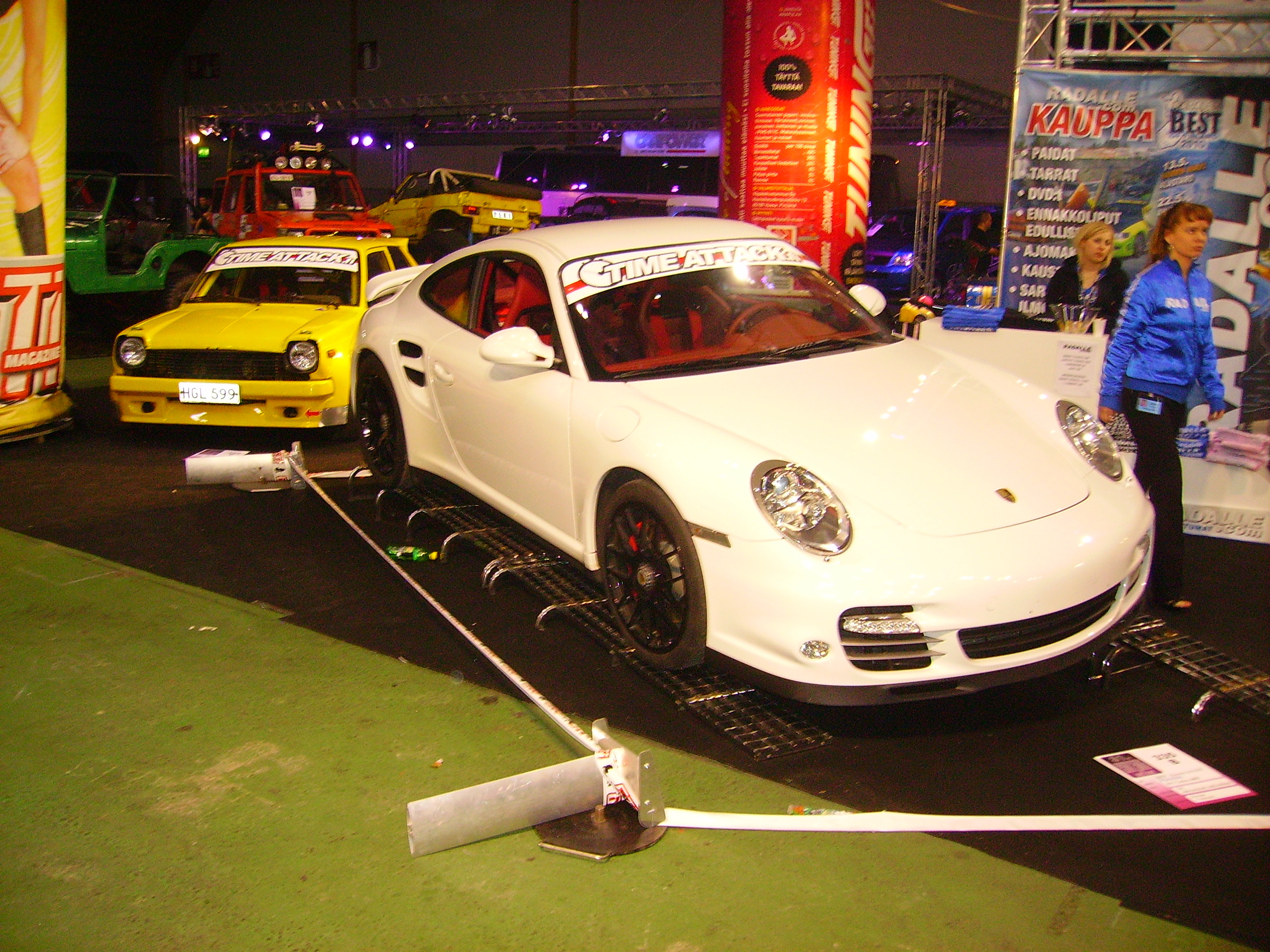 Hot Rod & Rock Show 2010, Valkoinen Timeattack -porsche