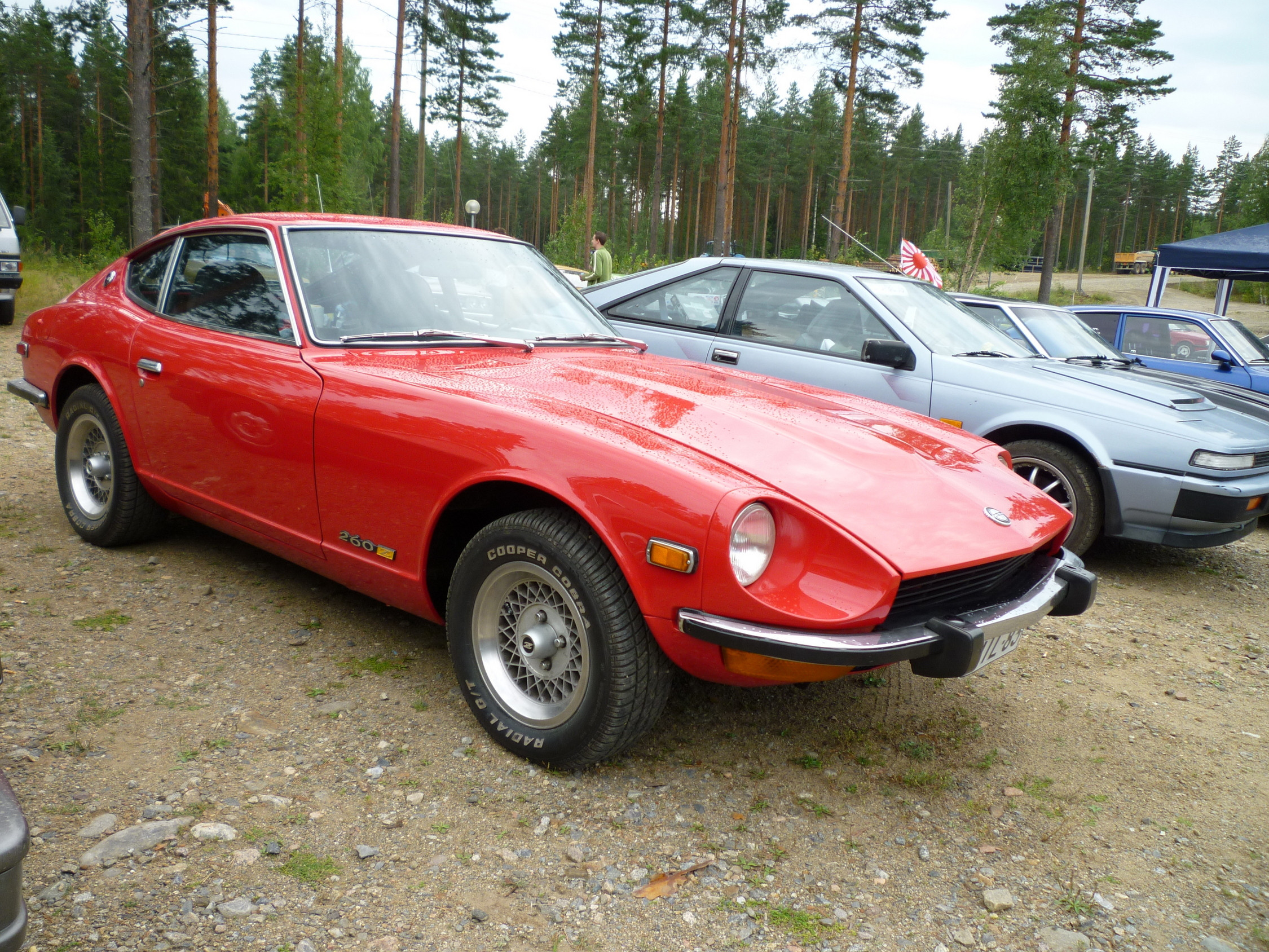 FinnJAE Meeting Sappee 13-15.8.2010, Punainen Datsun 260Z