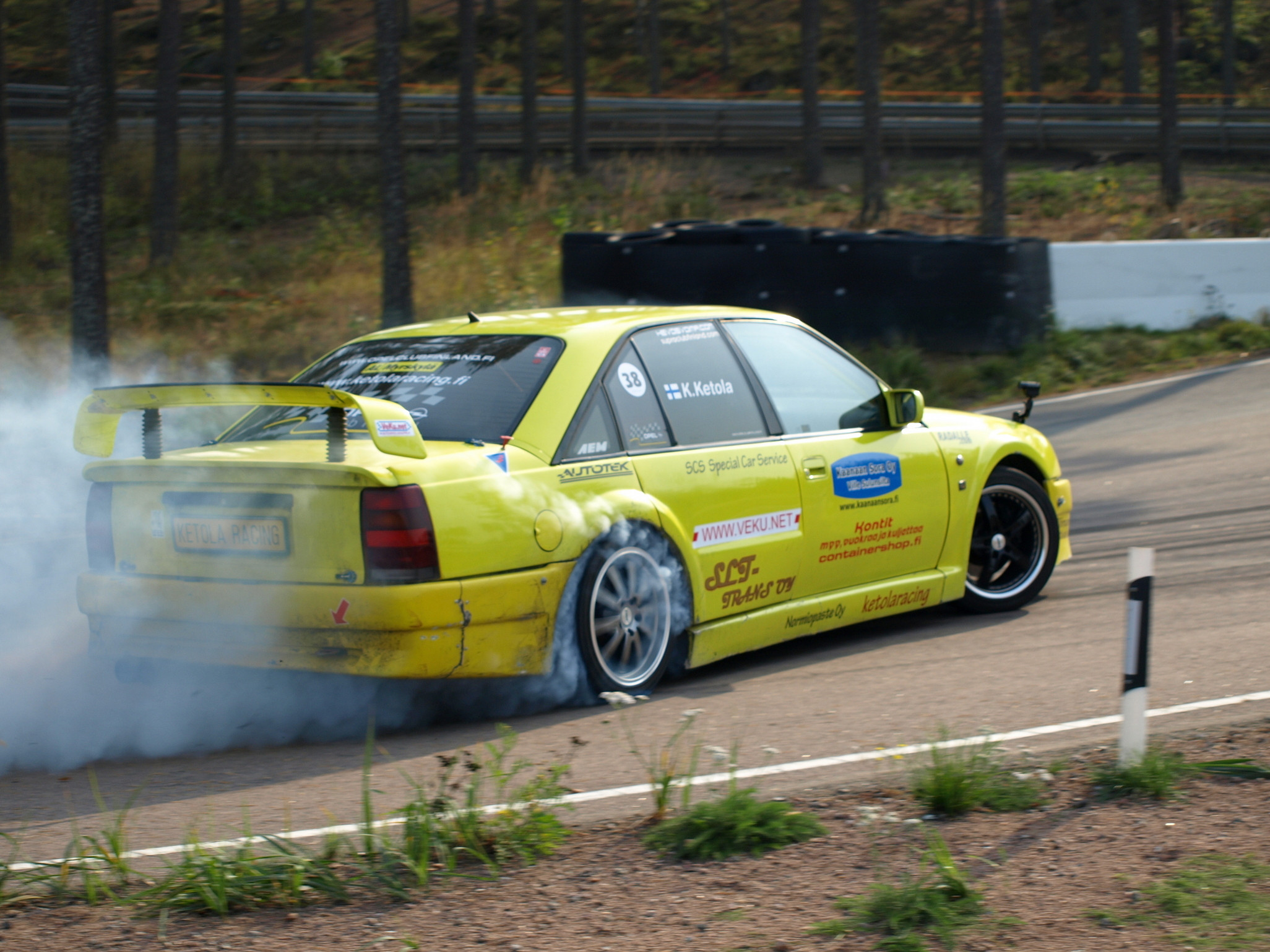 OCF Luisukunkku ja sprinttikunkku 2010 Kouvola, Ketolan keltainen Opel Omega