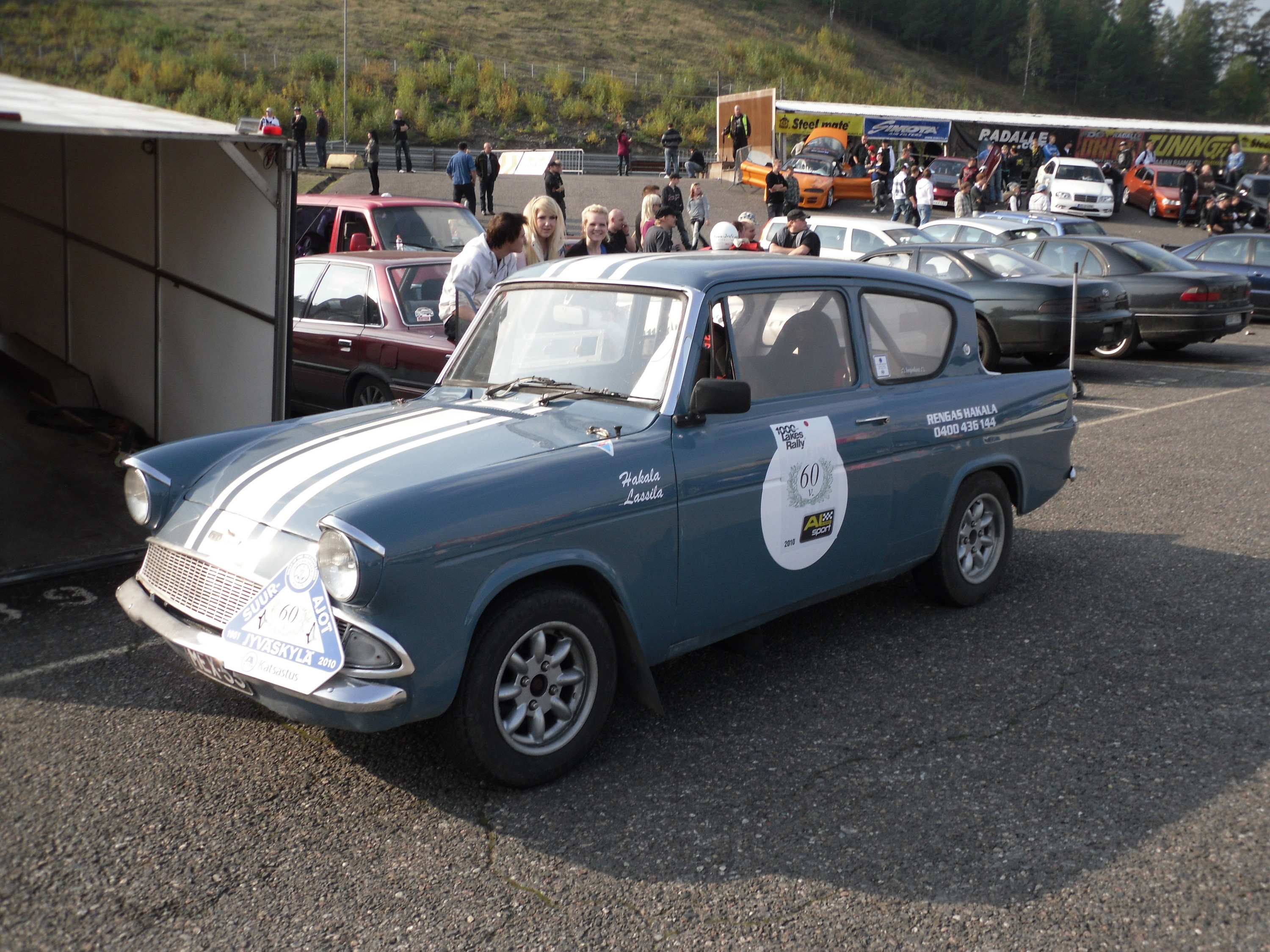 Radalle.com finals Ahvenisto 25.9.2010, Ford Anglia