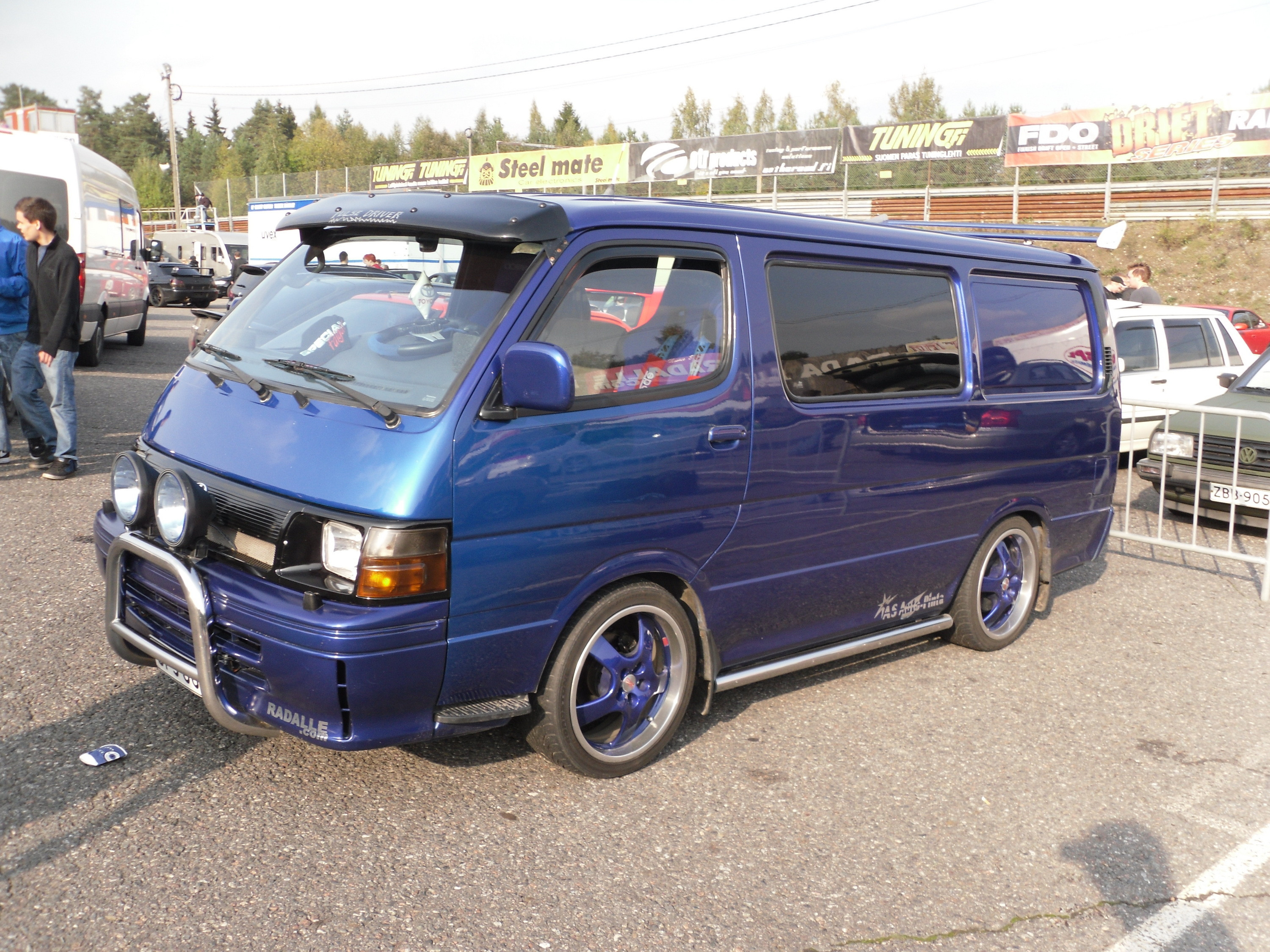 Radalle.com finals Ahvenisto 25.9.2010, Toyota Hiace