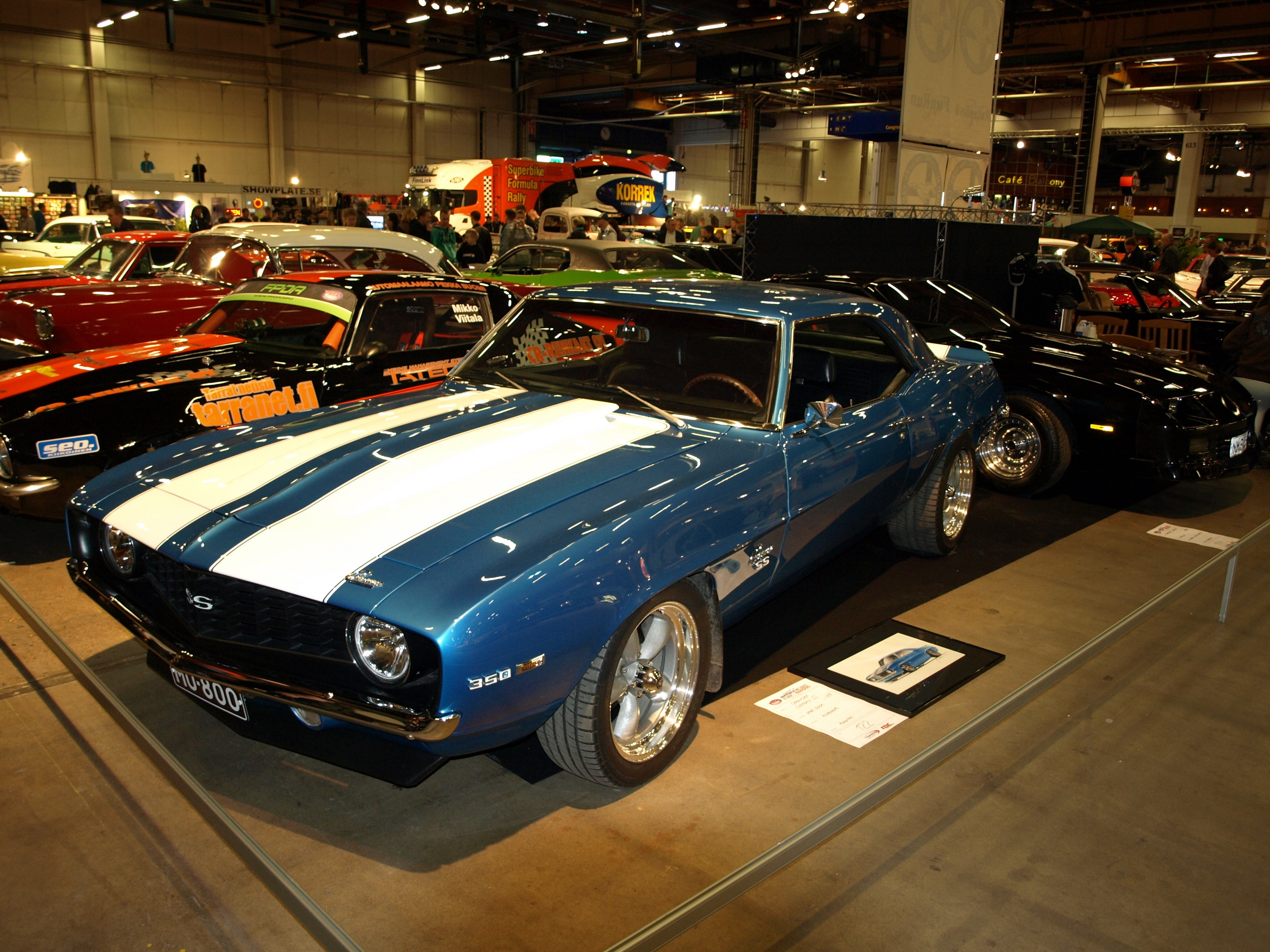 ACS 2011 American Car Show, Sininen Chevrolet Camaro 350 SS