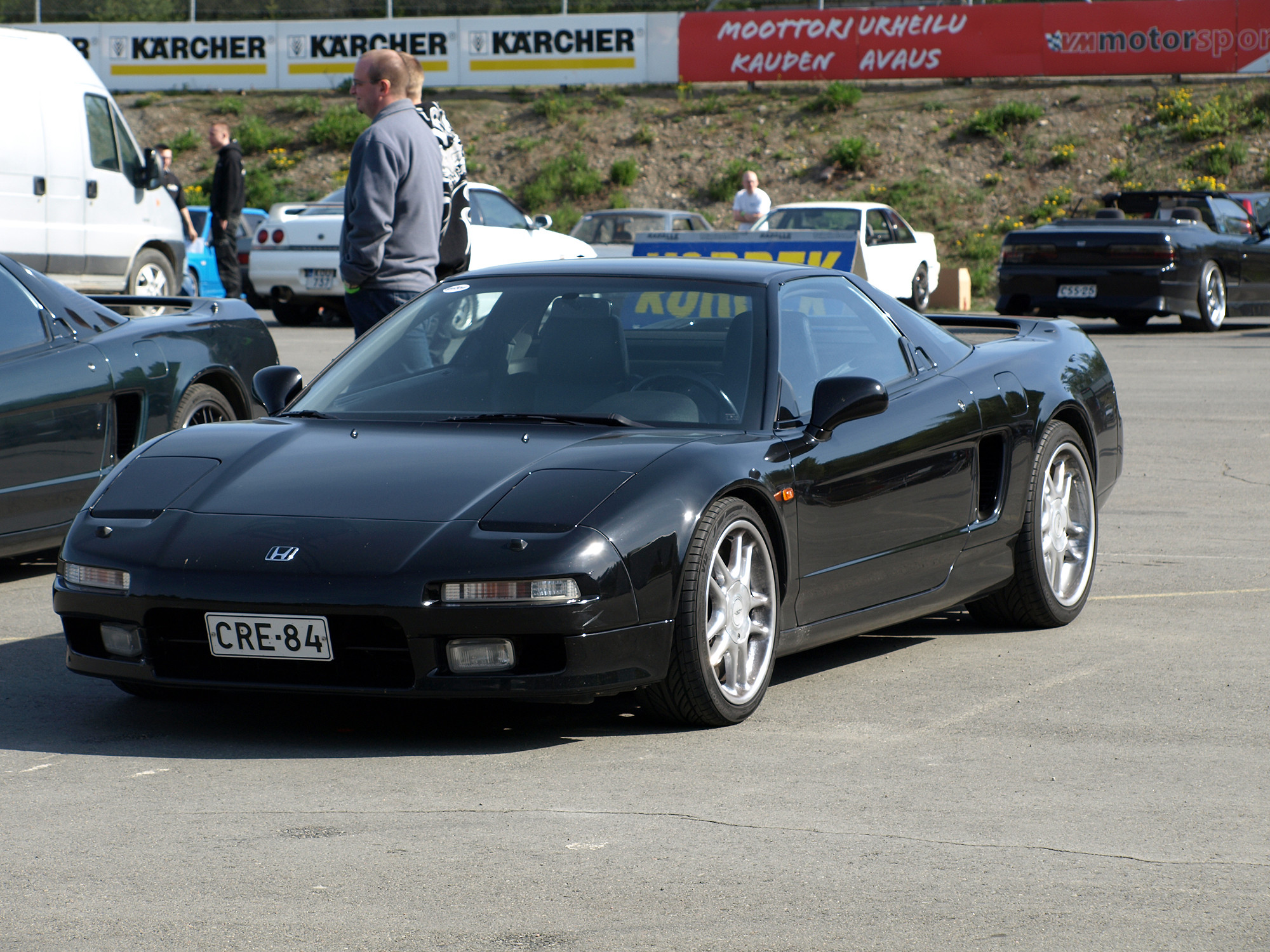 Radalle.com Ahvenisto 14.5.2011, Musta Honda NSX