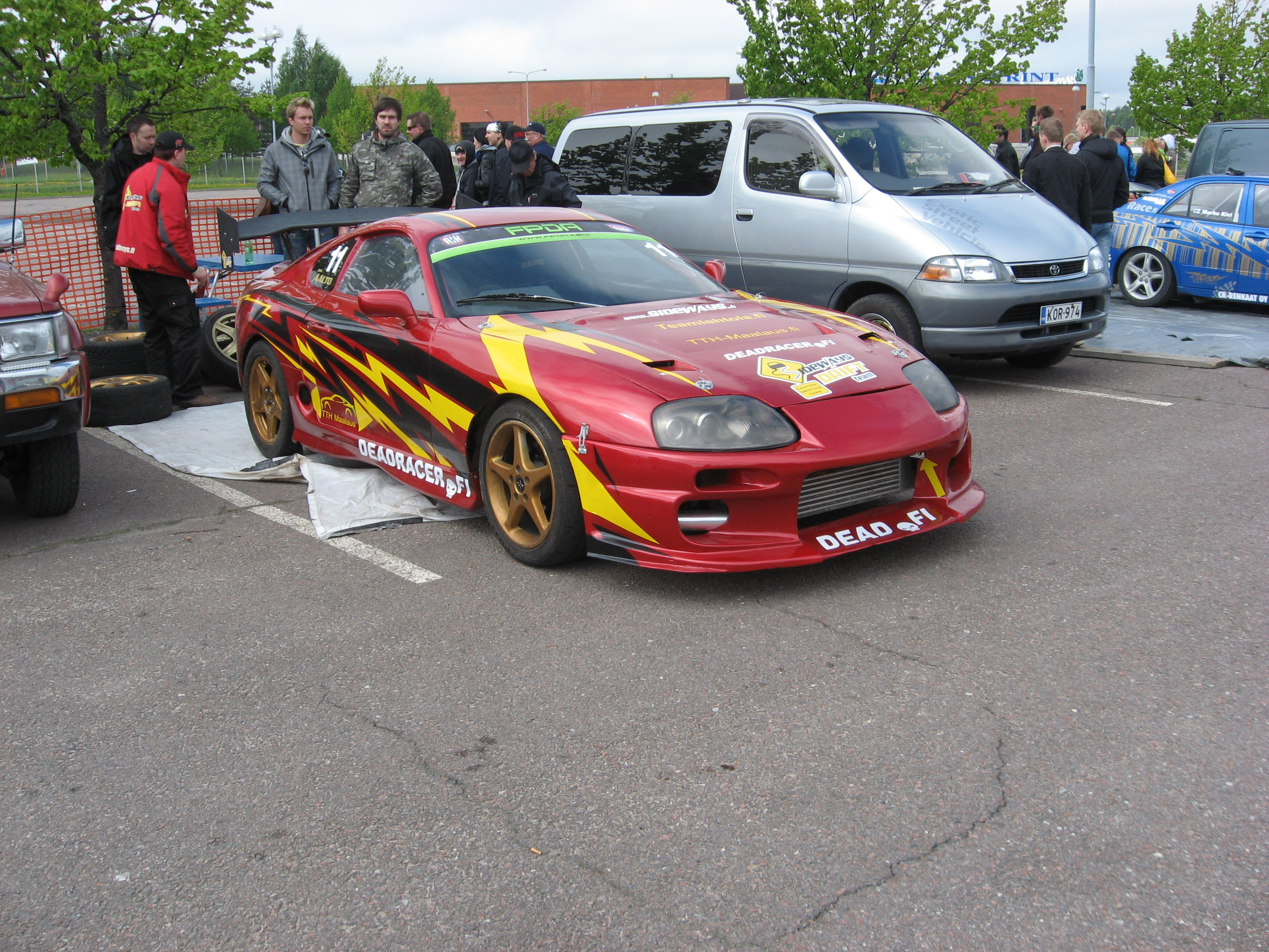 Radalle.com Artukainen 28.5.2011, Toyota Supra Deadracer FPDA-drifteri