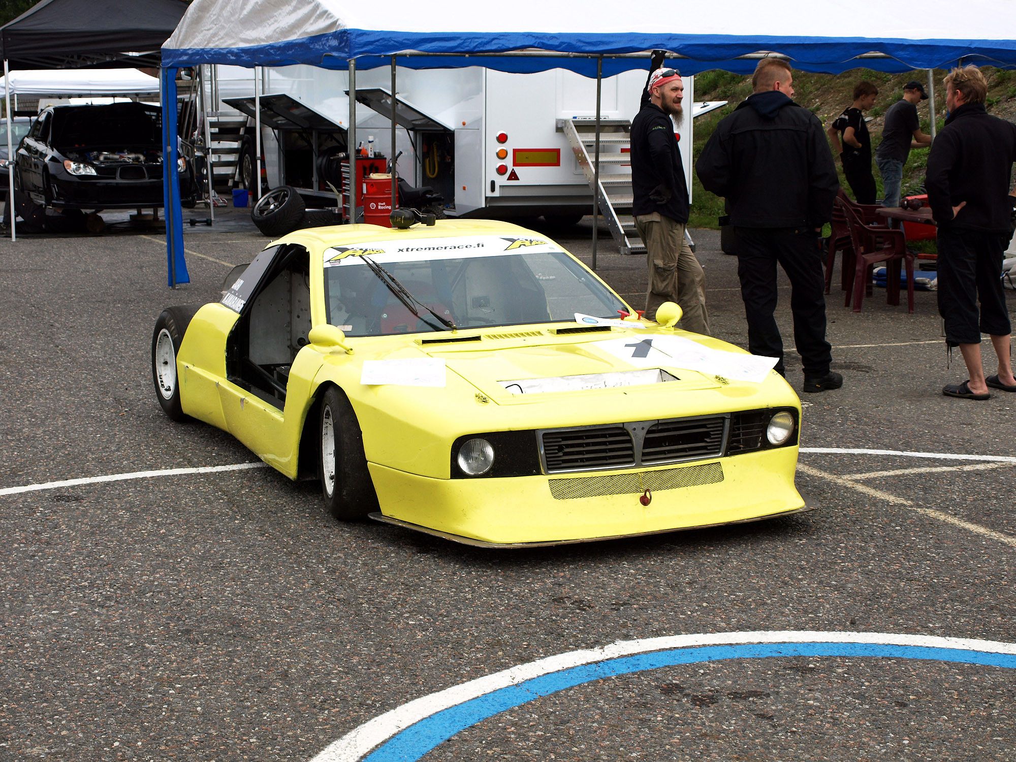 Radalle.com Ahvenisto 13.8.2011, Timeattack -kilpailu, Lancia 037 Jari KÃ¤mÃ¤rÃ¤inen