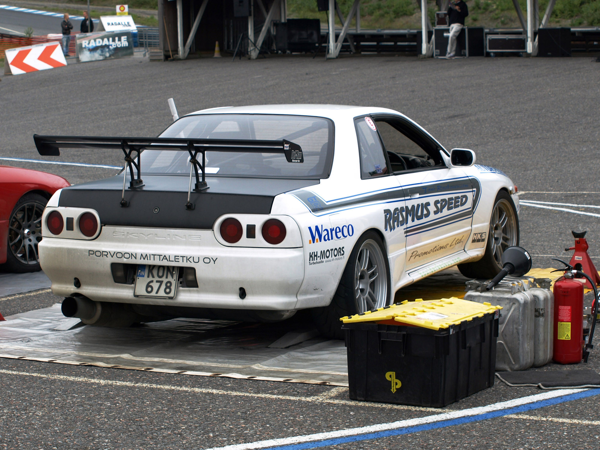 Radalle.com Ahvenisto 13.8.2011, Timeattack -kilpailu, Nissan Skyline