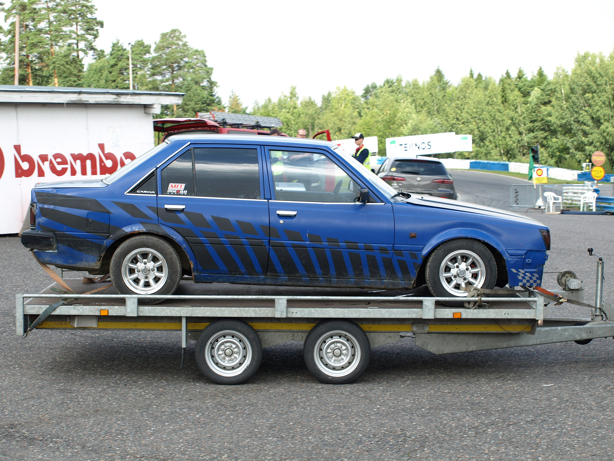 Radalle.com Ahvenisto 13.8.2011, Timeattack -kilpailu, Toyota Corolla DX