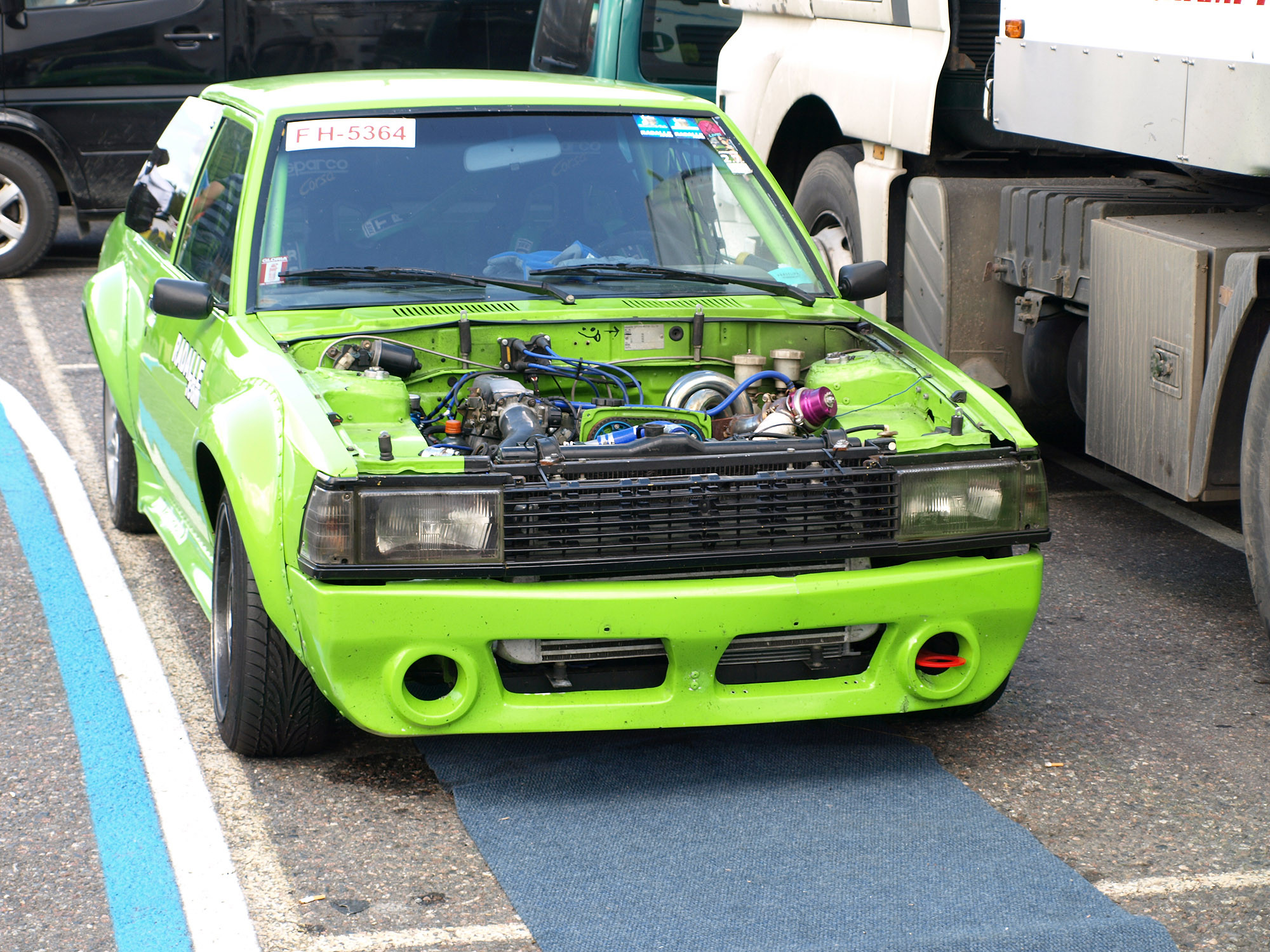 Radalle.com Ahvenisto 13.8.2011, Timeattack -kilpailu, Toyota Corolla