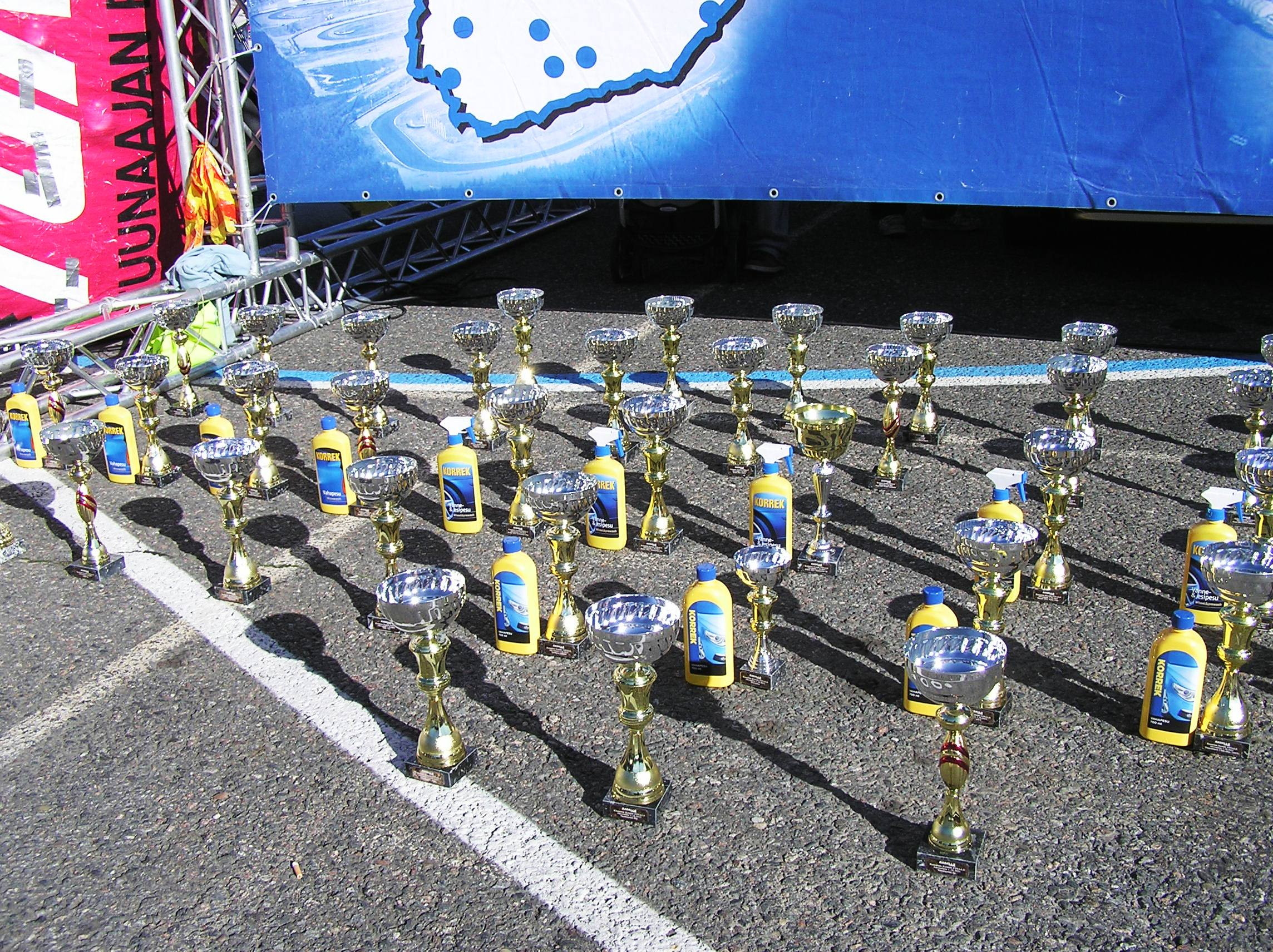 Radalle.com Finals Ahvenisto 1.10.2011, Timeattack OMT, Palkinnot ja pokaalit