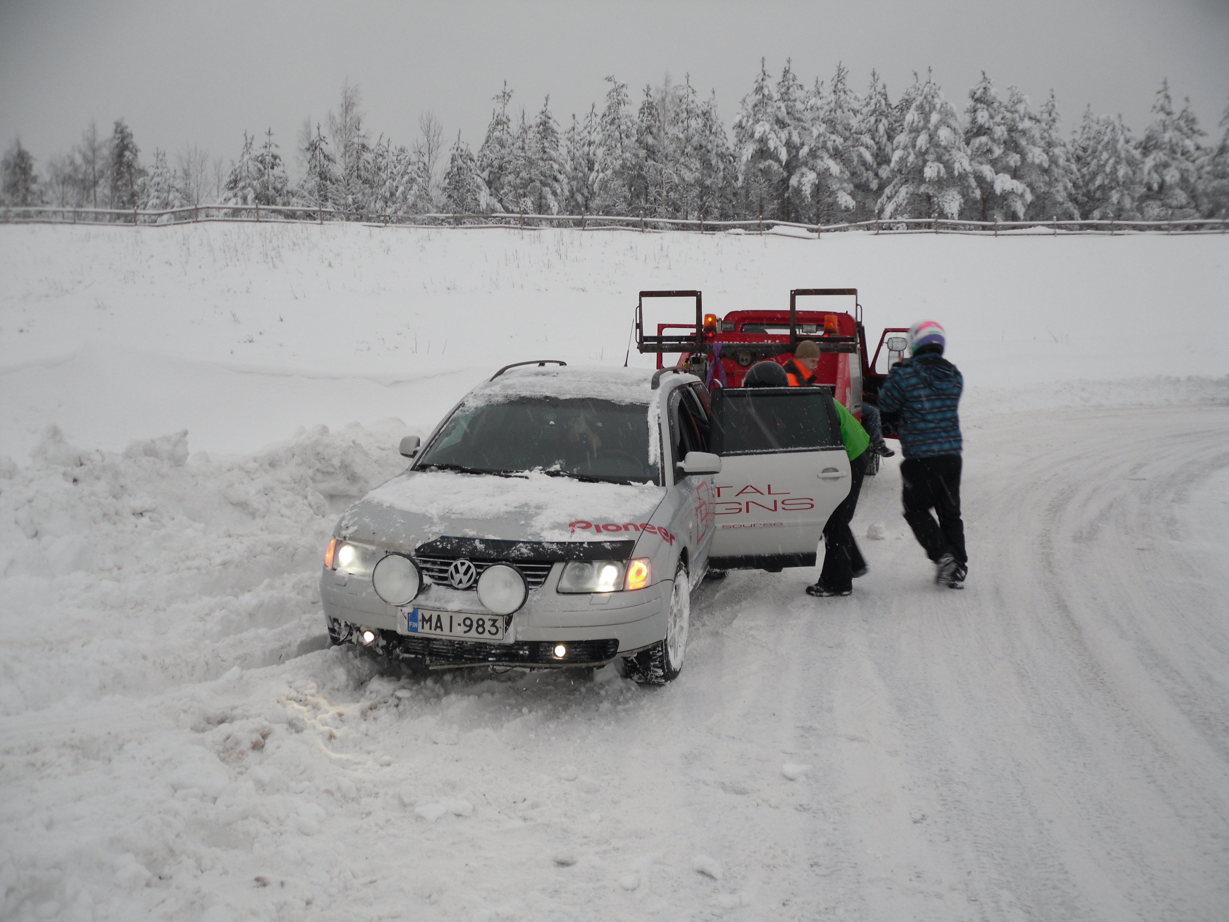 Radalle.com HyvinkÃ¤Ã¤ 21.1.2012 jÃ¤Ã¤ratapÃ¤ivÃ¤